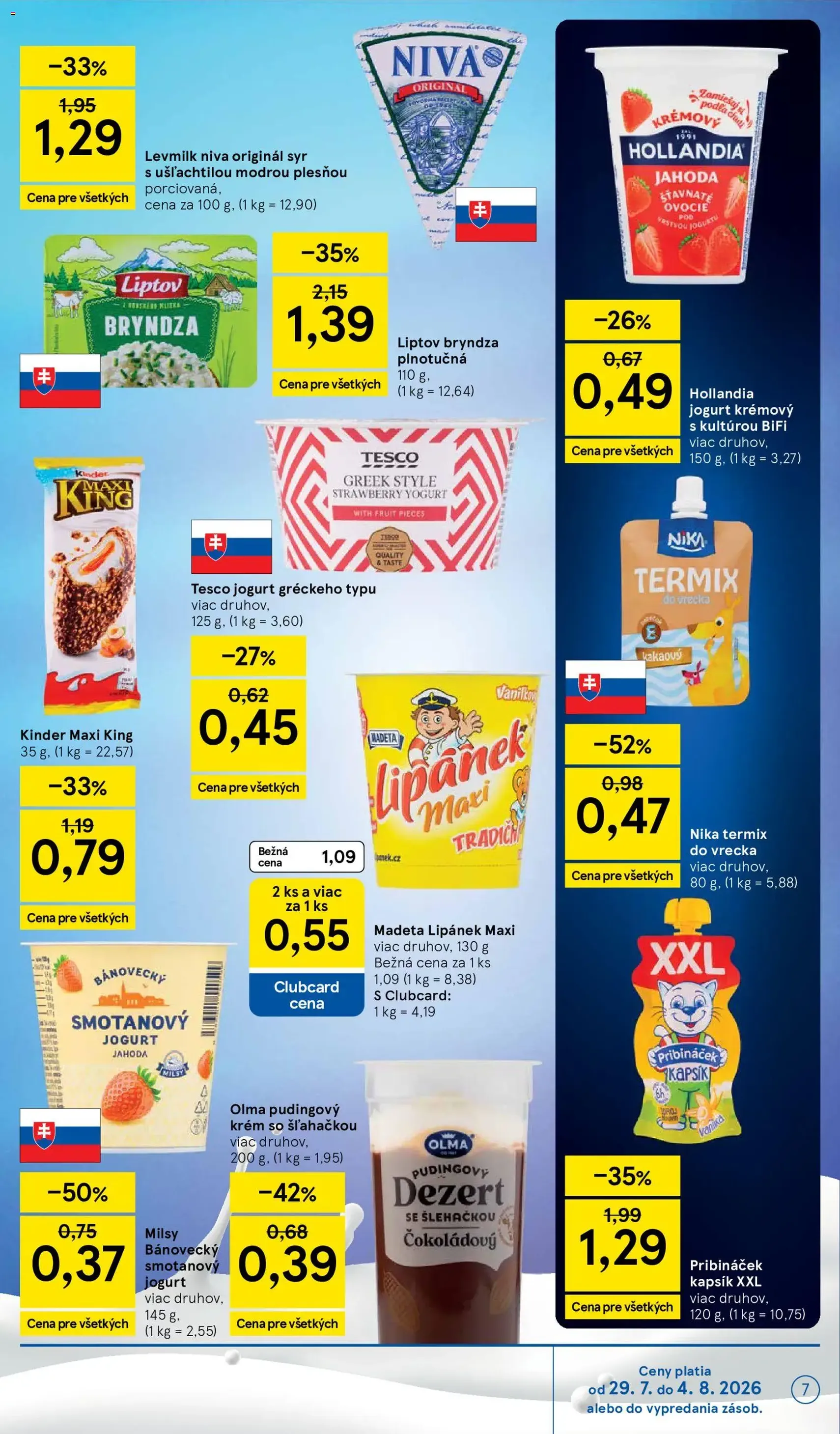 Tesco Hypermarket - leták - platný leták od 29.07.2026 strana 7 z 53