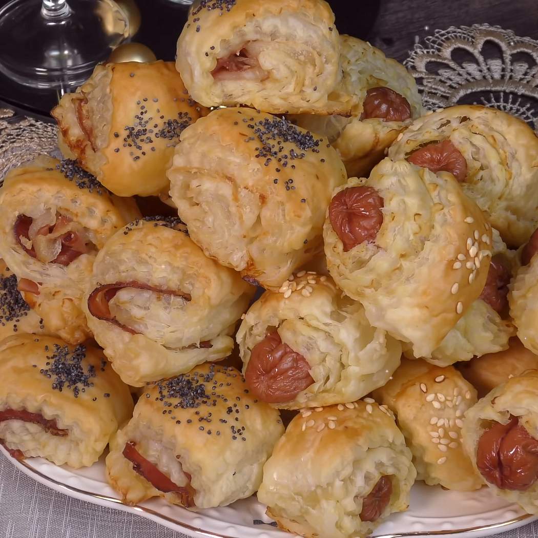 Salatini con pasta sfoglia