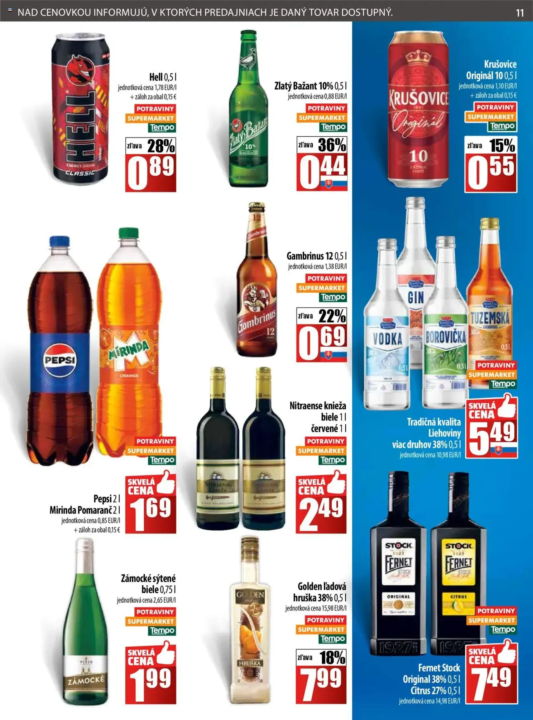 COOP Jednota leták - platný leták od 28.08.2025 strana 11 z 28 COOP Jednota leták - platný leták od 28.08.2025 strana 11 z 28