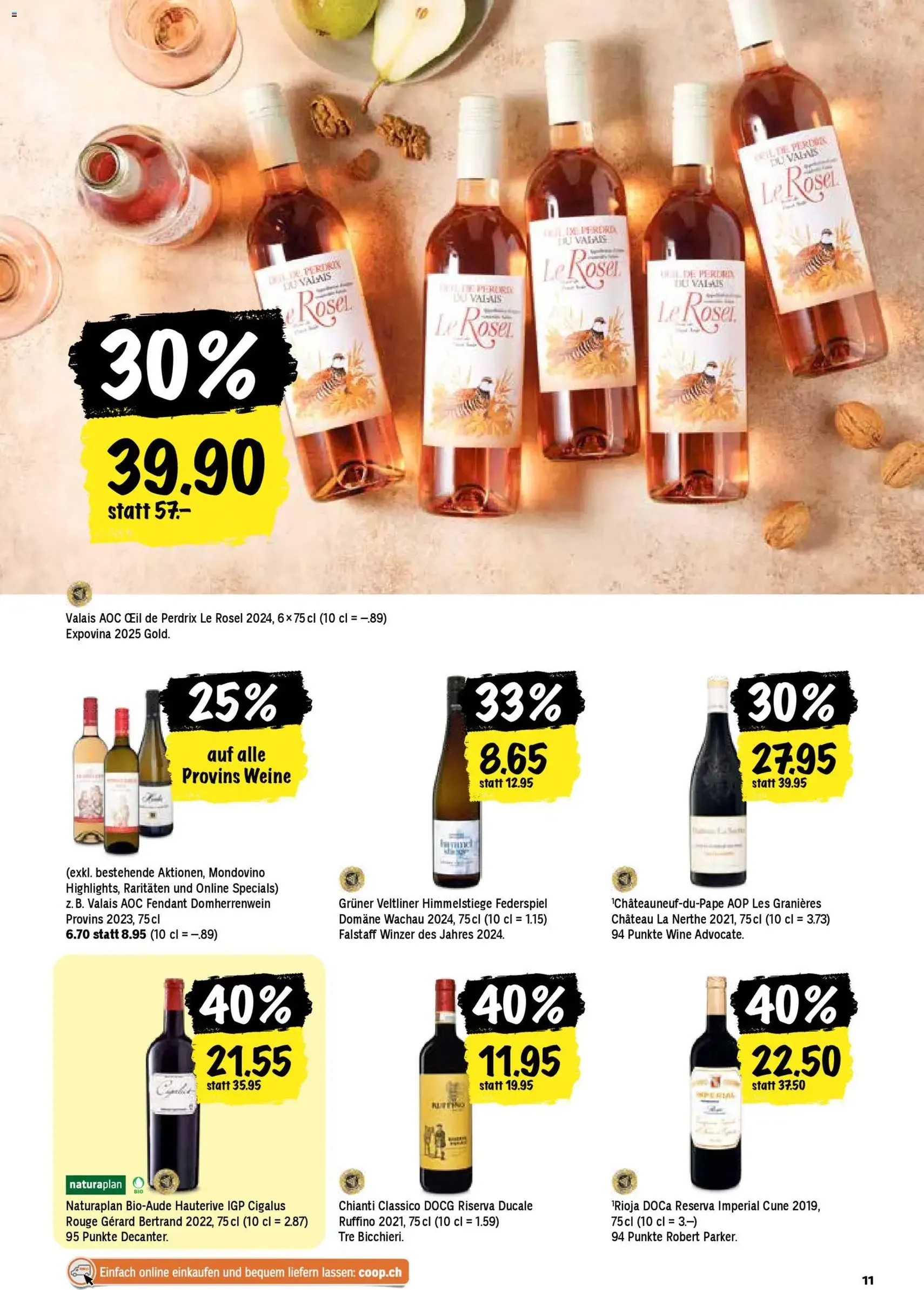 Coop Aktionen - Gültiger Prospekt ab 30.10.2025, Seite 11 von insgesamt 24 Coop Aktionen - Gültiger Prospekt ab 30.10.2025, Seite 11 von insgesamt 24