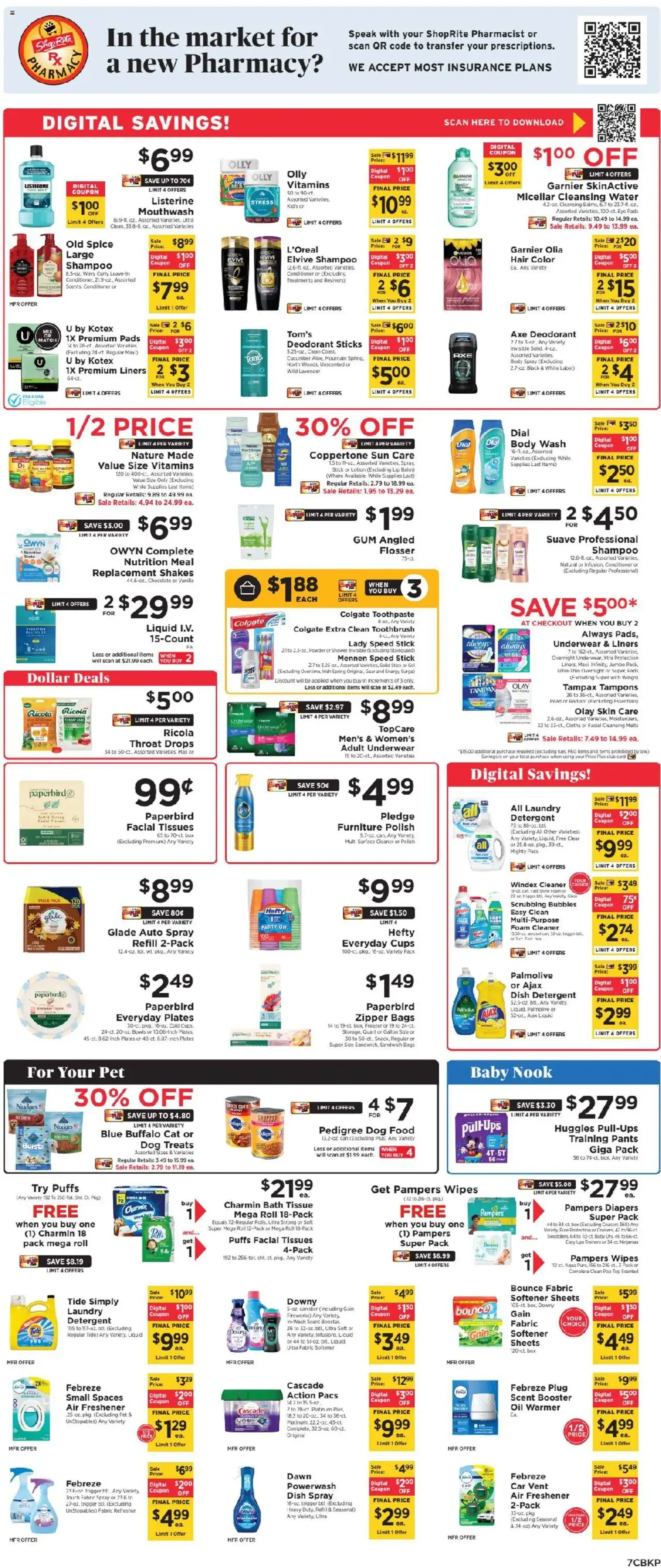 ShopRite Weekly Ad - valid flyer from 07/24/2025, page 7 of 8 ShopRite Weekly Ad - valid flyer from 07/24/2025, page 7 of 8