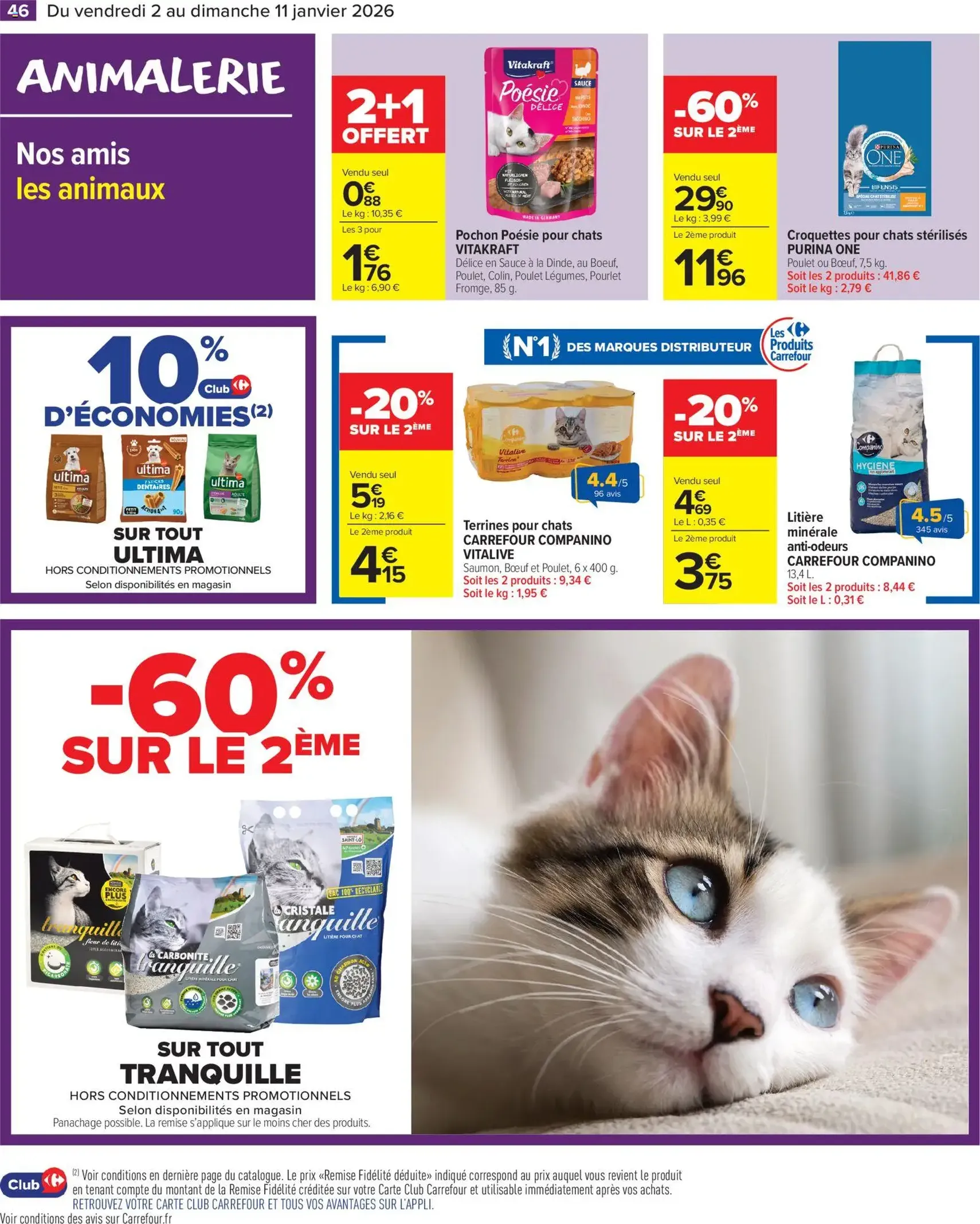 Carrefour Market catalogue semaine 1 - brochure valable à partir du 02/01/2026, page 48 sur 64