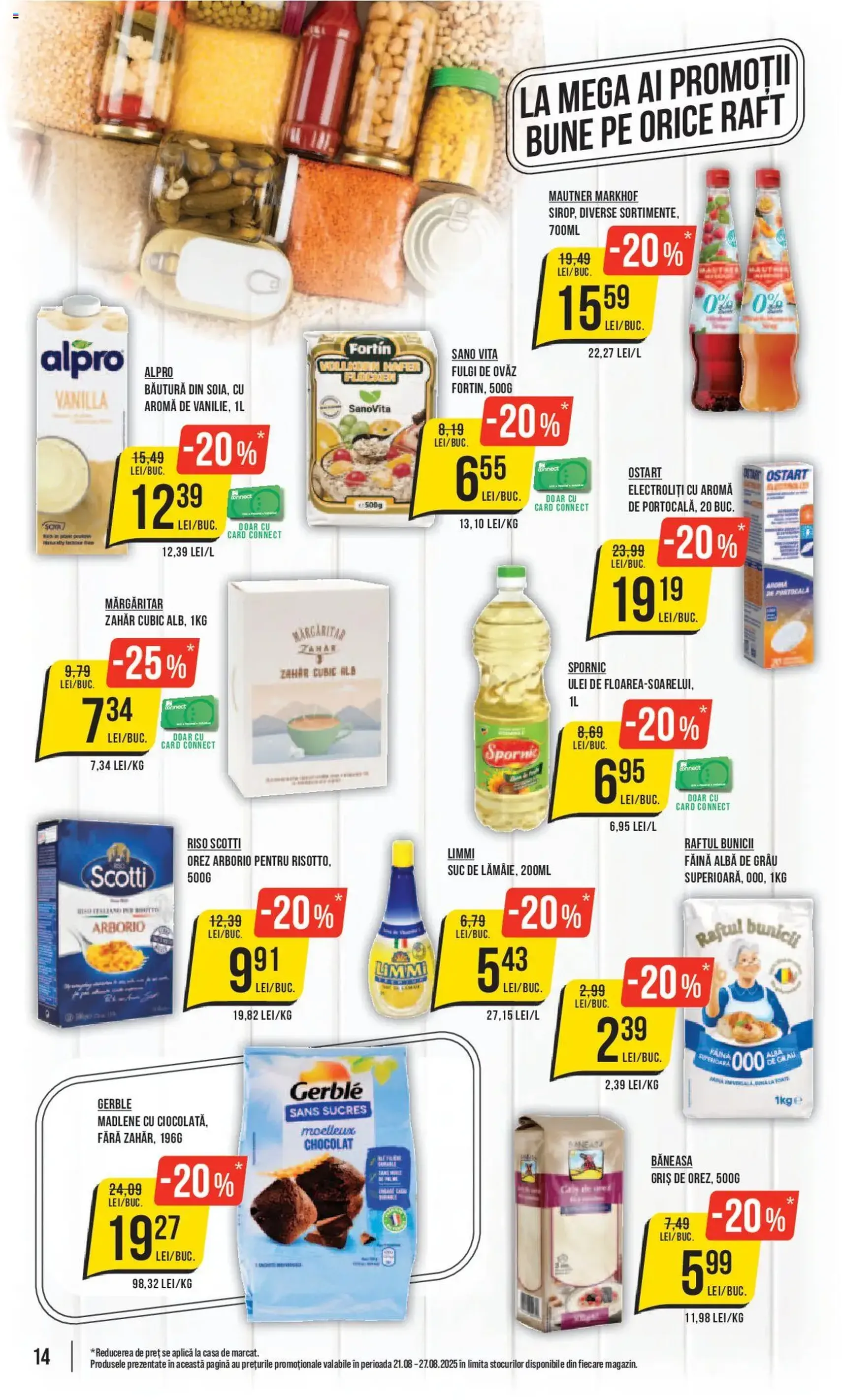 Catalog Mega Image - cataloage valabile începând cu 21.08.2025 pagina 14 din 24 Catalog Mega Image - cataloage valabile începând cu 21.08.2025 pagina 14 din 24