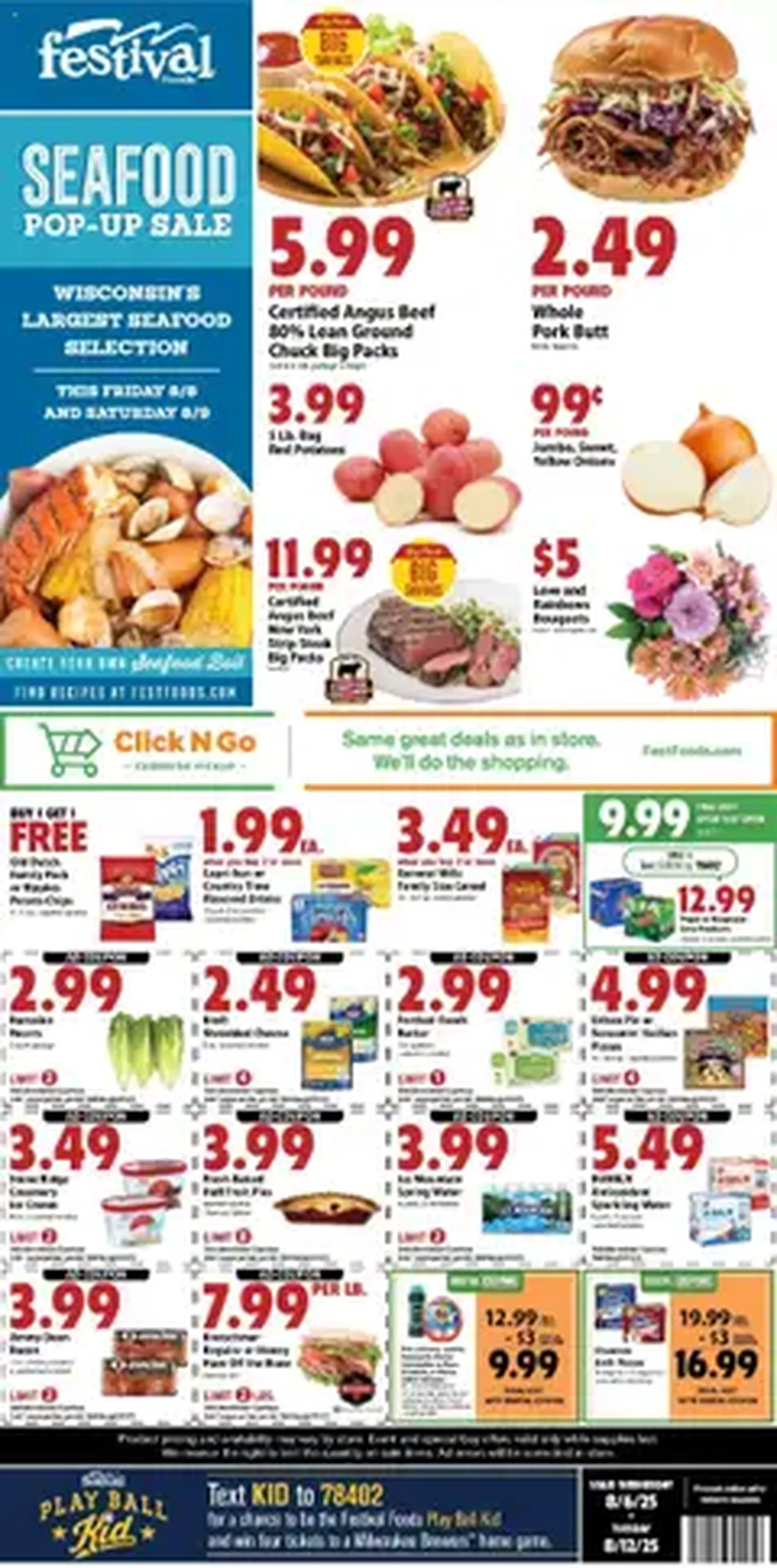 Festival Foods Weekly Ad - valid flyer from 08/06/2025, page 1 of 1