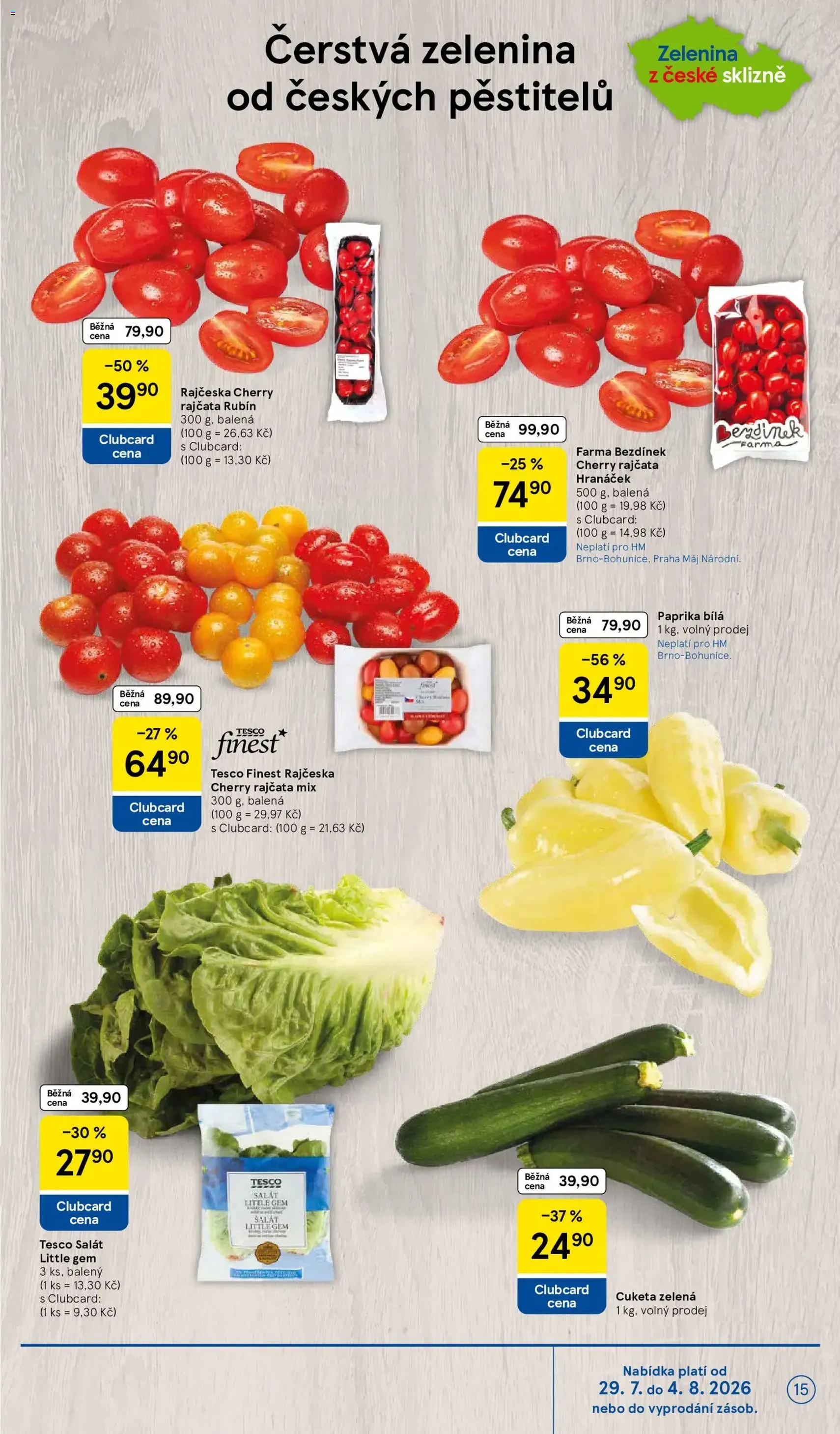 Tesco leták - Hypermarket - platný leták od 29.07.2026 strana 15 z 29