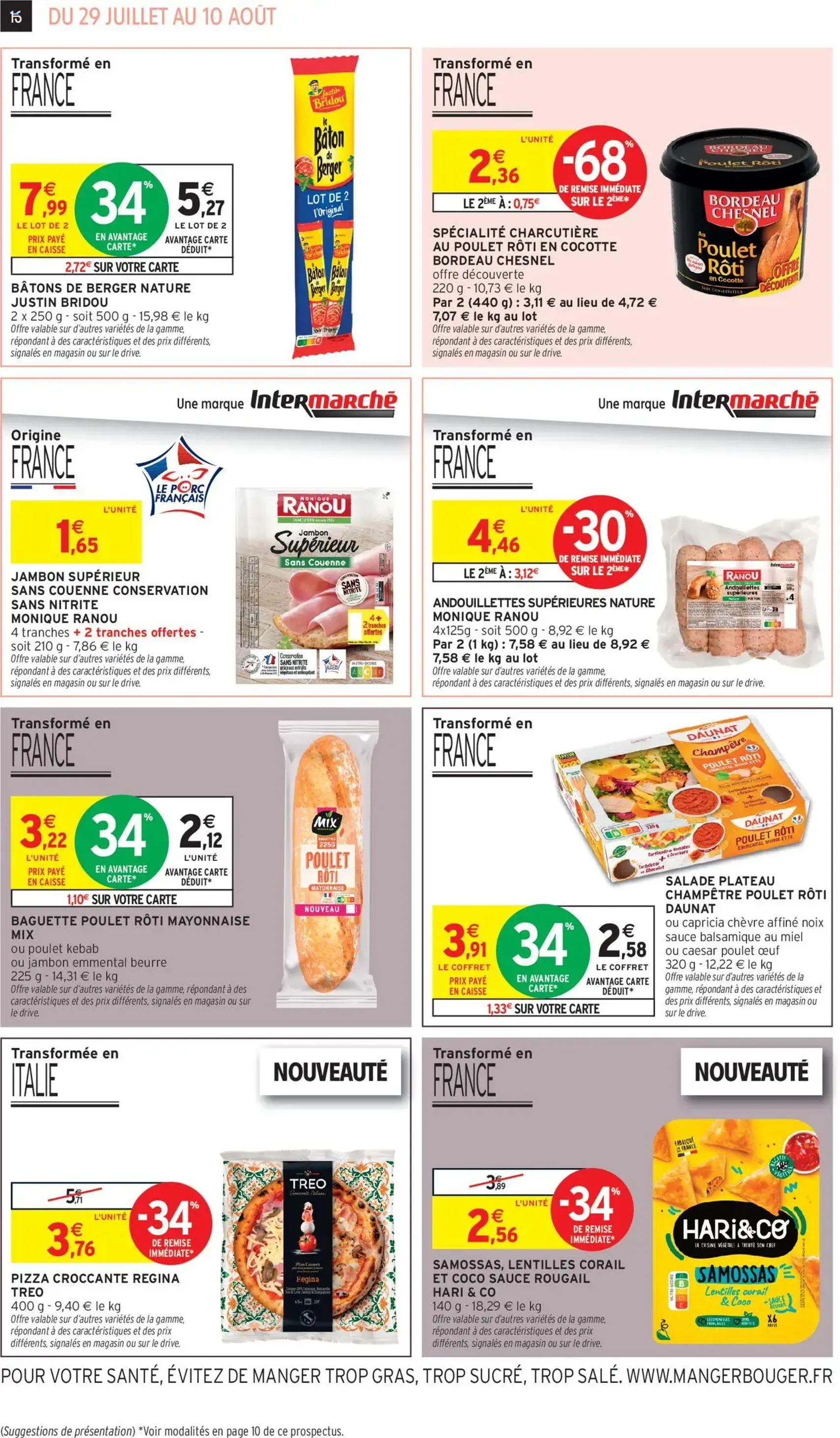 Intermarché catalogue semaine 30 - brochure valable à partir du 29/07/2025, page 16 sur 32 Intermarché catalogue semaine 30 - brochure valable à partir du 29/07/2025, page 16 sur 32