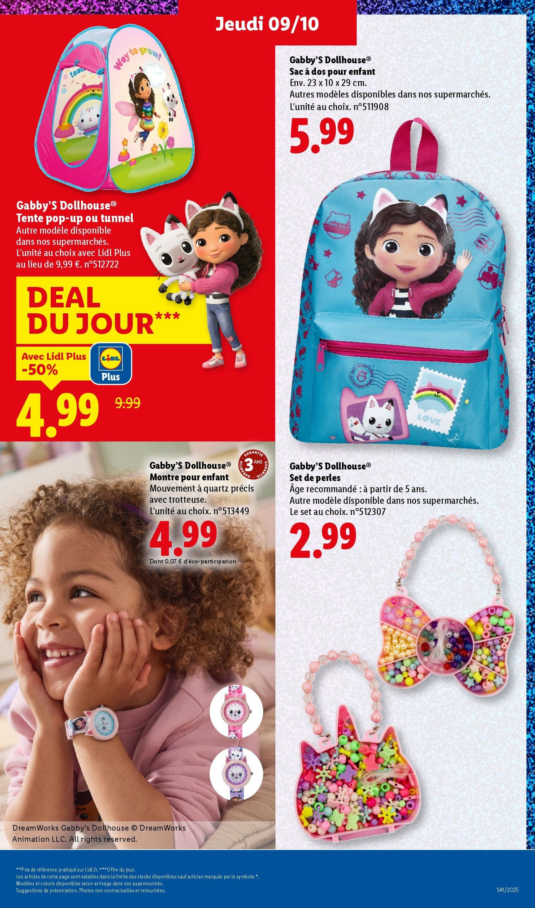 LIDL catalogue semaine 41 - brochure valable à partir du 09/10/2025, page 35 sur 73