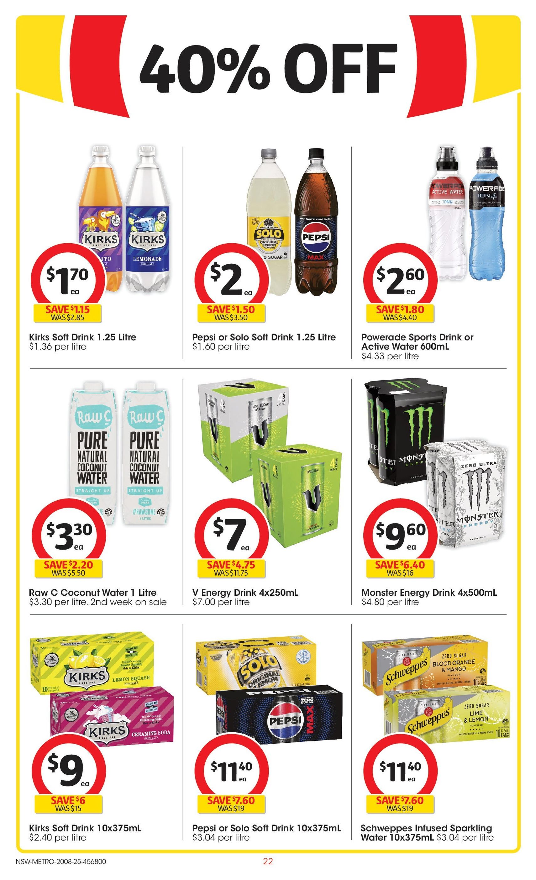 Coles Catalogue NSW - valid flyer from 20/08/2025, page 22 of 45 Coles Catalogue NSW - valid flyer from 20/08/2025, page 22 of 45