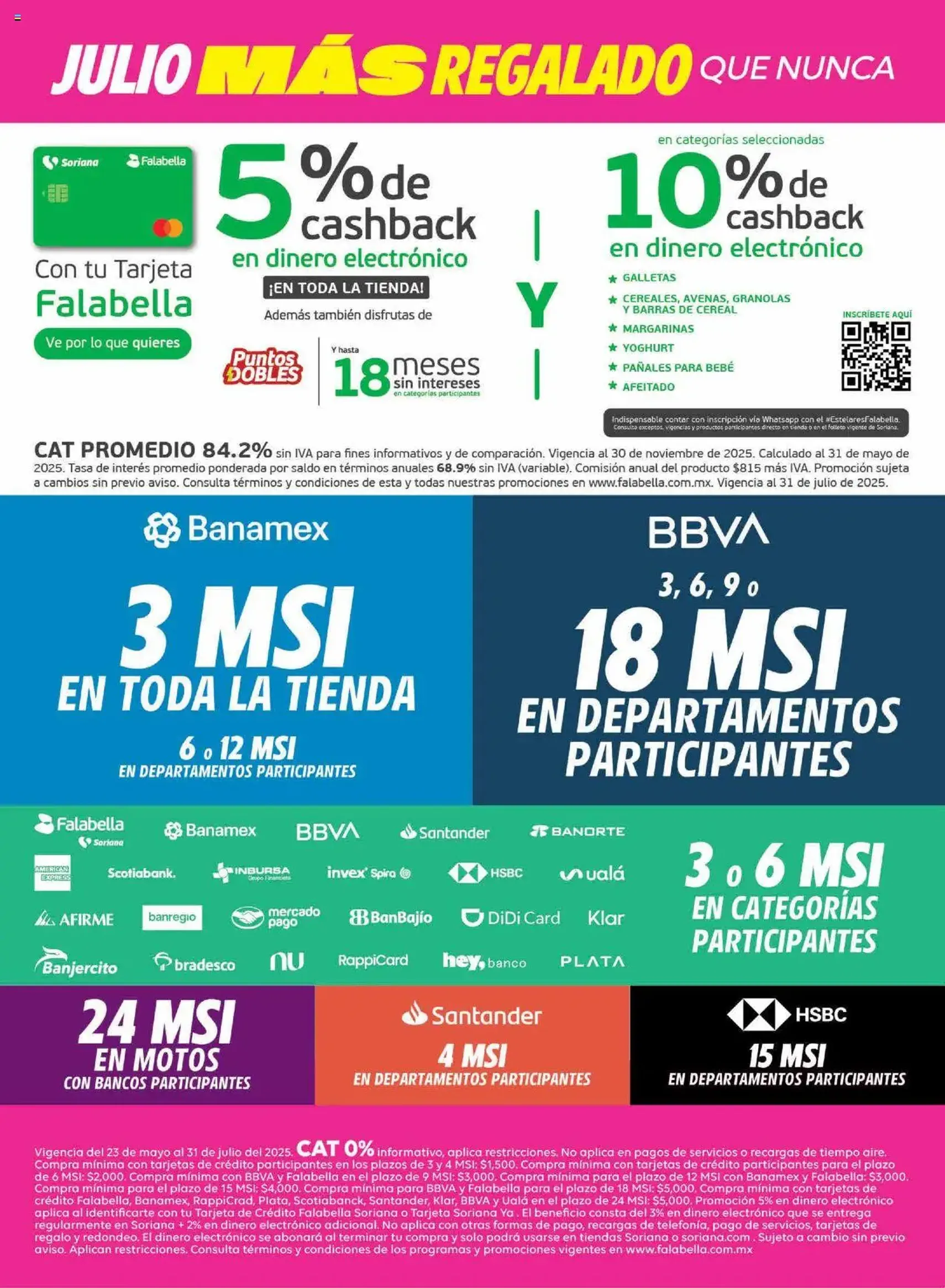 Soriana - Julio Regalado Híper Nacional - folleto válido desde 25/07/2025 página 26 de 35 Soriana - Julio Regalado Híper Nacional - folleto válido desde 25/07/2025 página 26 de 35