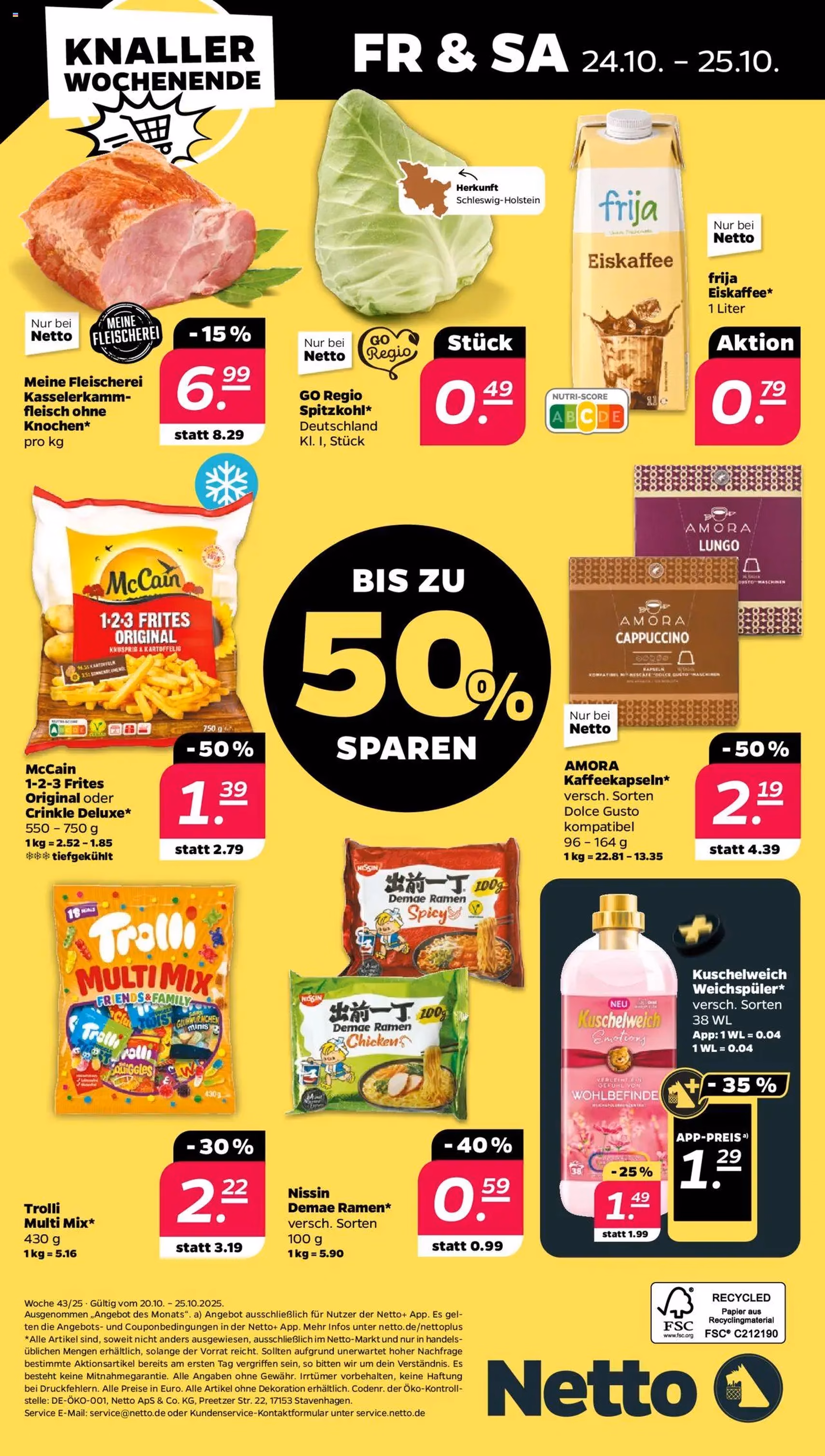 Netto Prospekt - Gültiger Prospekt ab 20.10.2025, Seite 38 von insgesamt 41 Netto Prospekt - Gültiger Prospekt ab 20.10.2025, Seite 38 von insgesamt 41