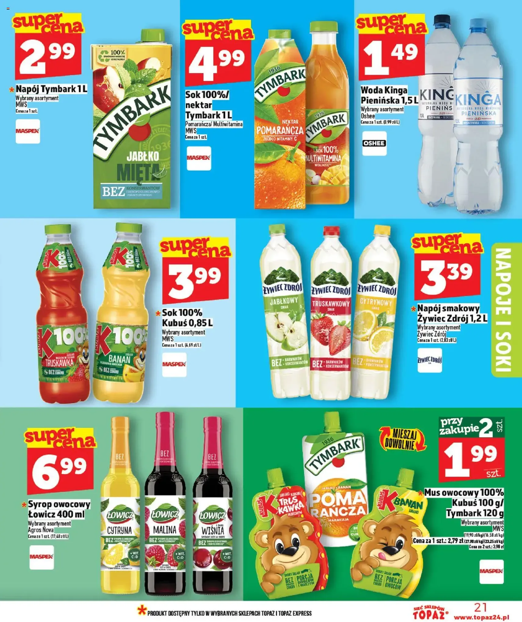 Topaz Gazetka - ważny gazetka od 05.02.2026 strona 21 z 28