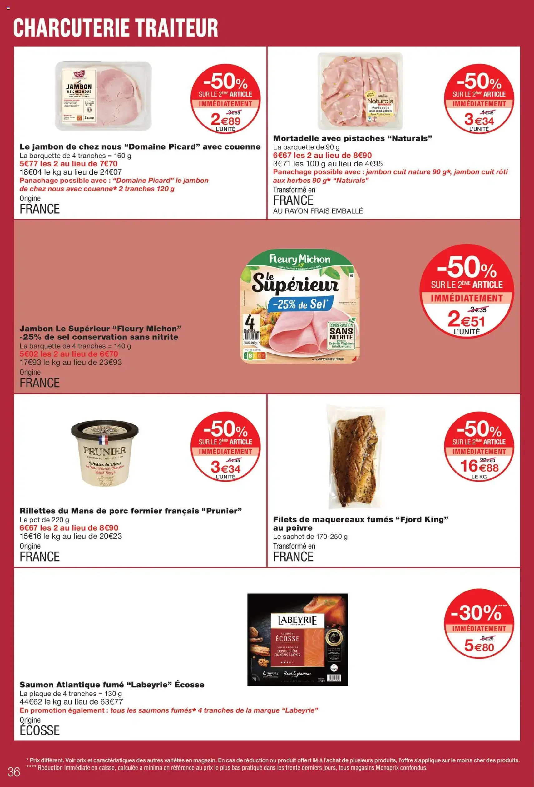 Monoprix catalogue - brochure valable à partir du 28/07/2026, page 36 sur 52
