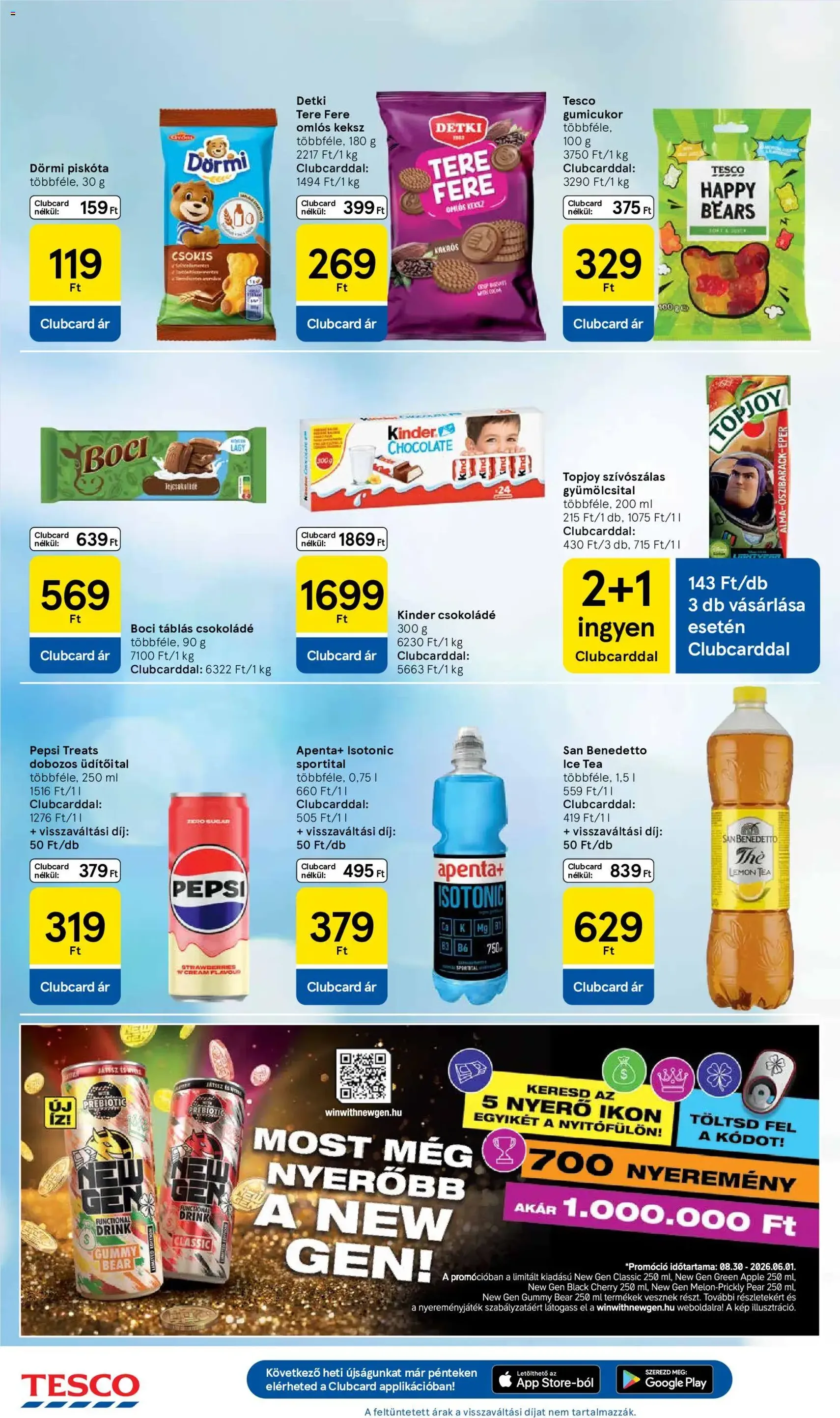 Tesco aktuális akciós újság - 2026.07.02. érvényes szórólap 22 oldal 32 oldalból