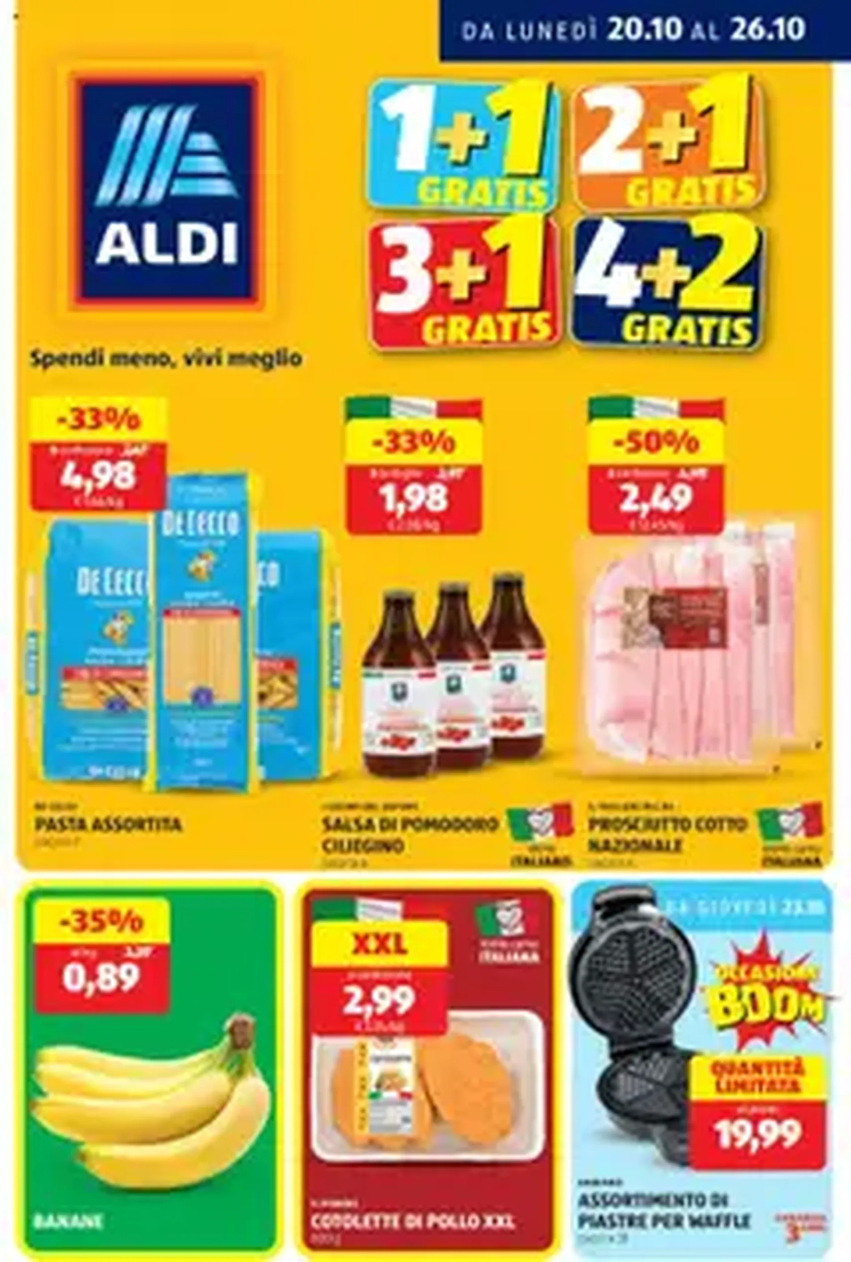Volantino Aldi - volantino valido dal 20/10/2025 pagina 1 di 1