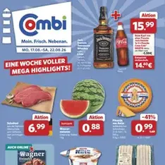Combi Prospekt - Prospekt Vorschau gültig ab 17.08.2026