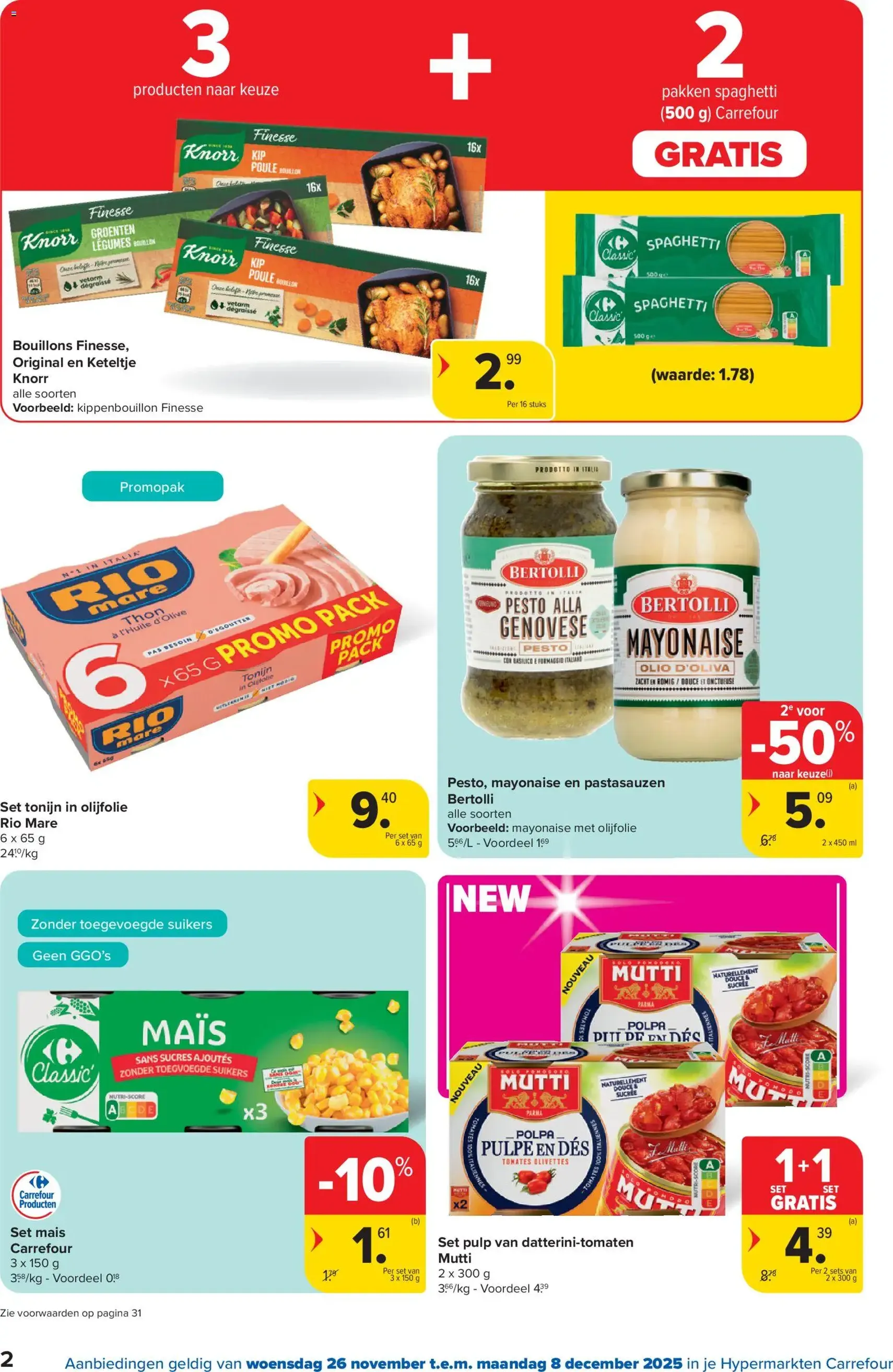 Carrefour folder week 48 - geldige folder vanaf 26/11/2025 pagina 2 van 32
