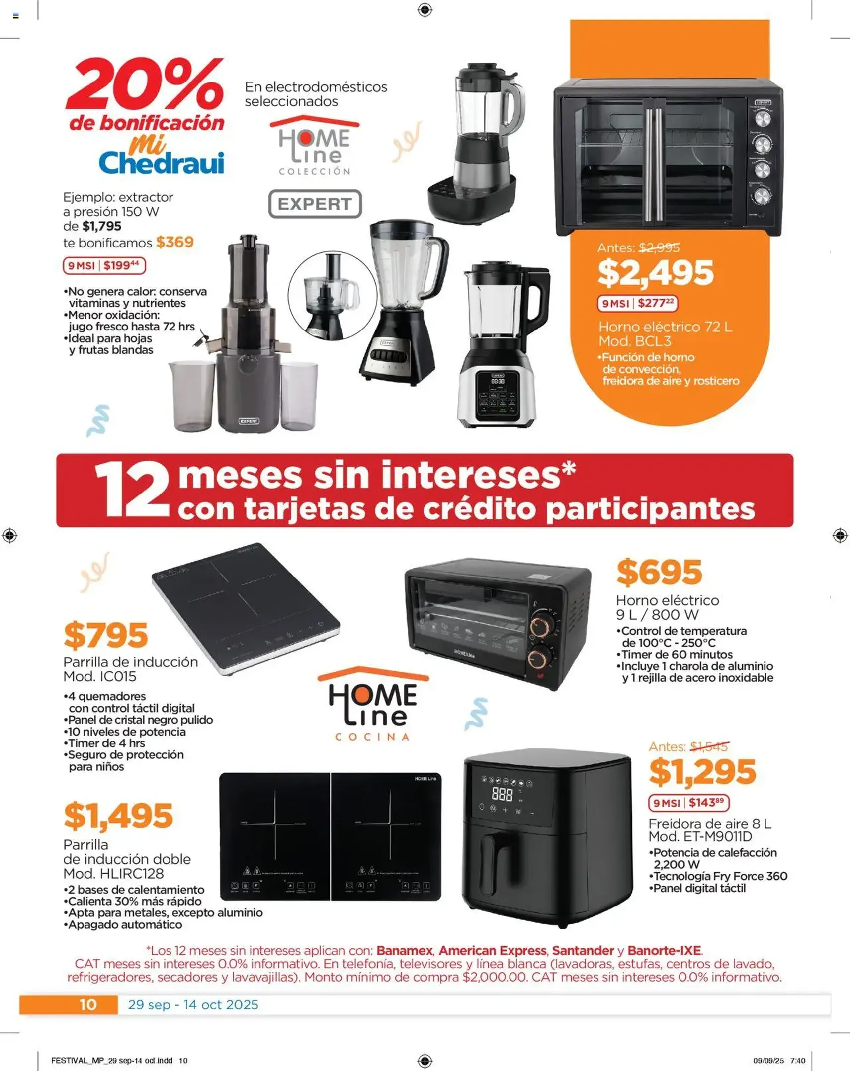 Chedraui - Folleto Nuestras marcas propias - folleto válido desde 29/09/2025 página 10 de 16 Chedraui - Folleto Nuestras marcas propias - folleto válido desde 29/09/2025 página 10 de 16