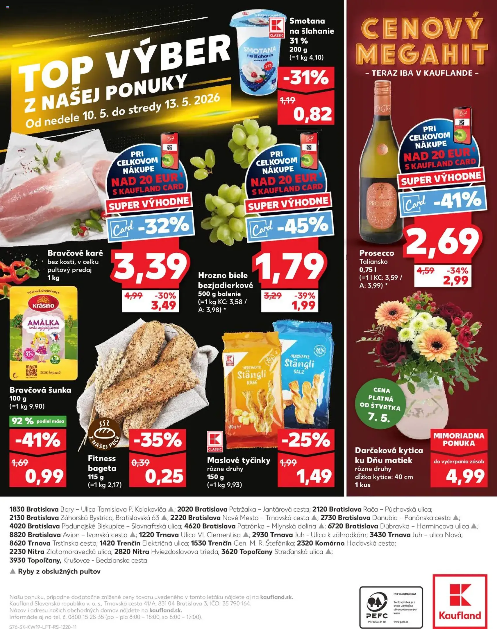 Kaufland SK - akciós újság - 2026.05.07. érvényes szórólap 76 oldal 76 oldalból