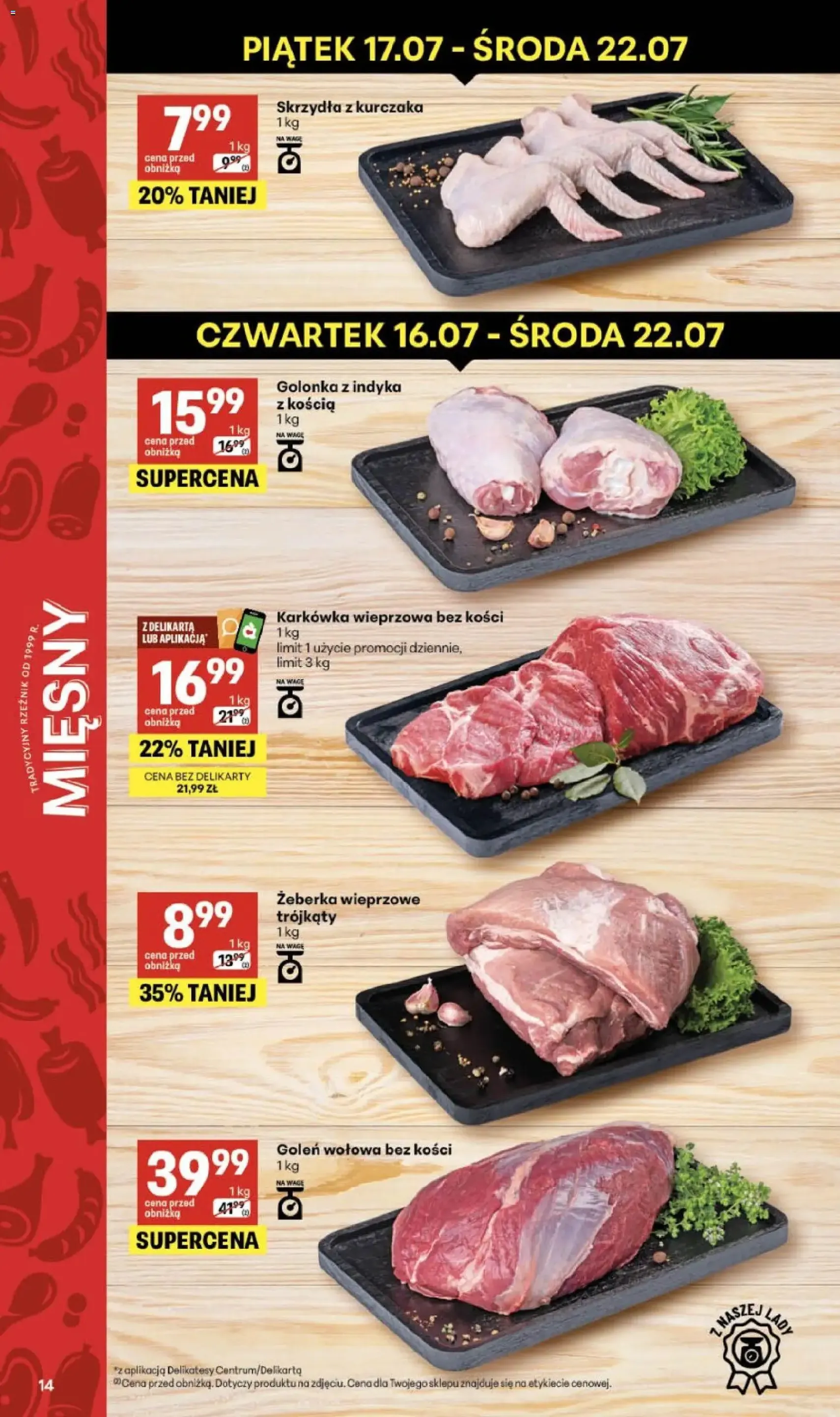 Delikatesy Centrum gazetka - ważny gazetka od 16.07.2026 strona 14 z 40