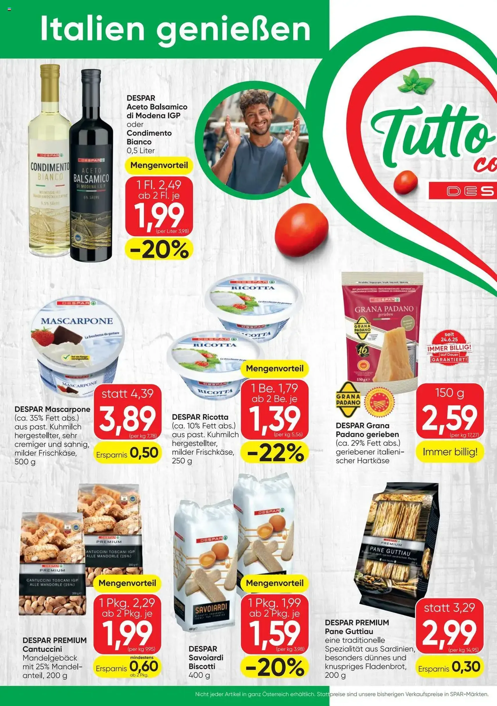 Spar Flugblatt - Gültiger Prospekt ab 18.09.2025, Seite 2 von insgesamt 4