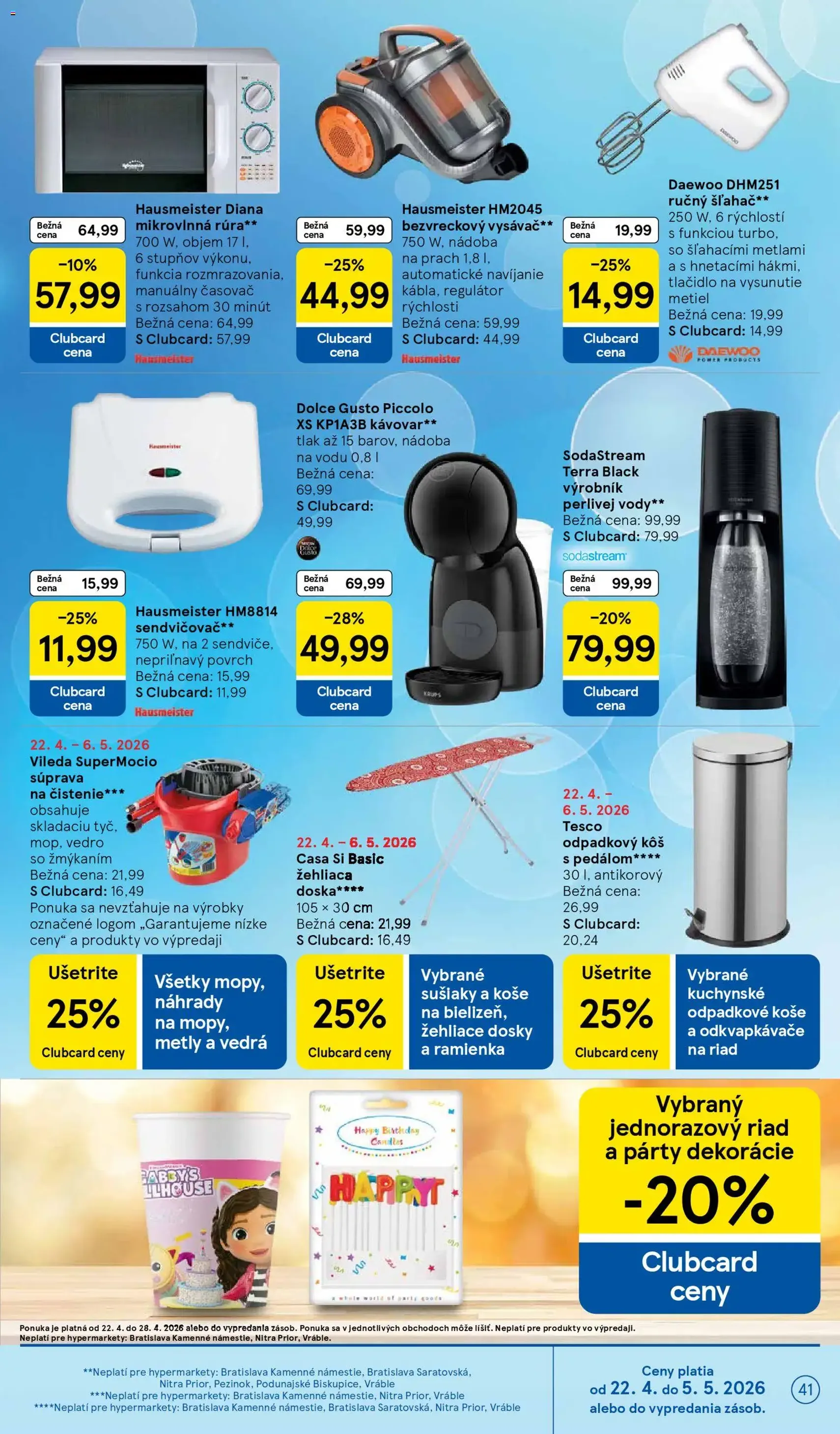 Tesco Hypermarket - leták - platný leták od 22.04.2026 strana 41 z 45