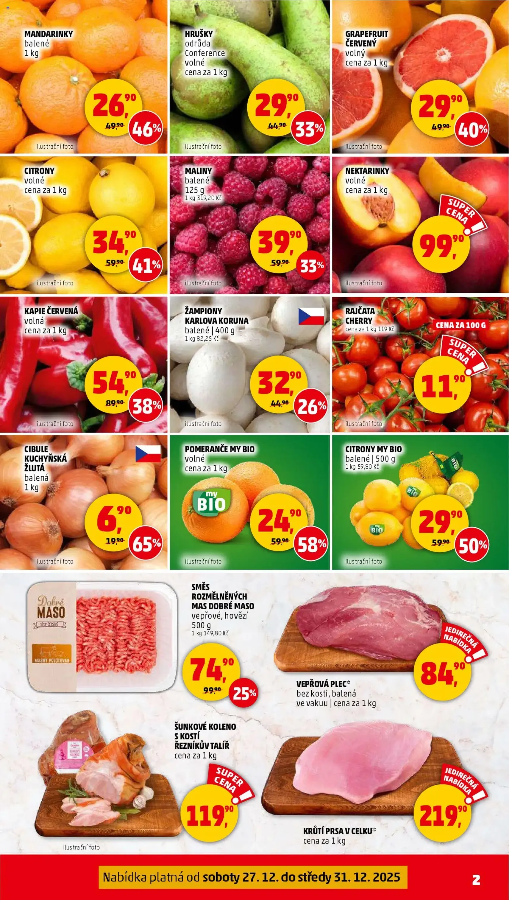 Penny Market leták - Čtvrtečník - platný leták od 27.12.2025 strana 2 z 28