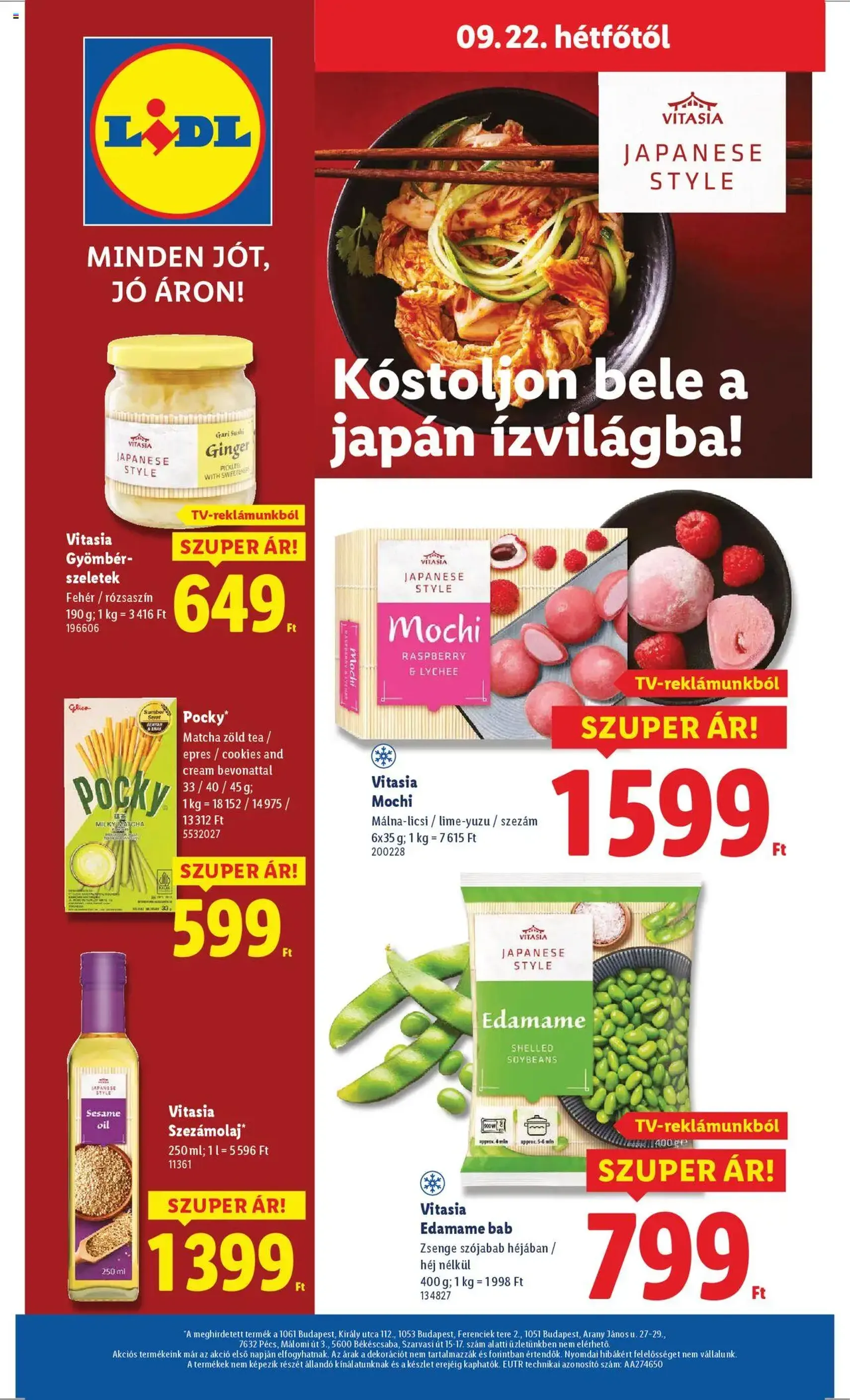 Lidl Akciós újság - 2025.09.18. érvényes szórólap 74 oldal 74 oldalból