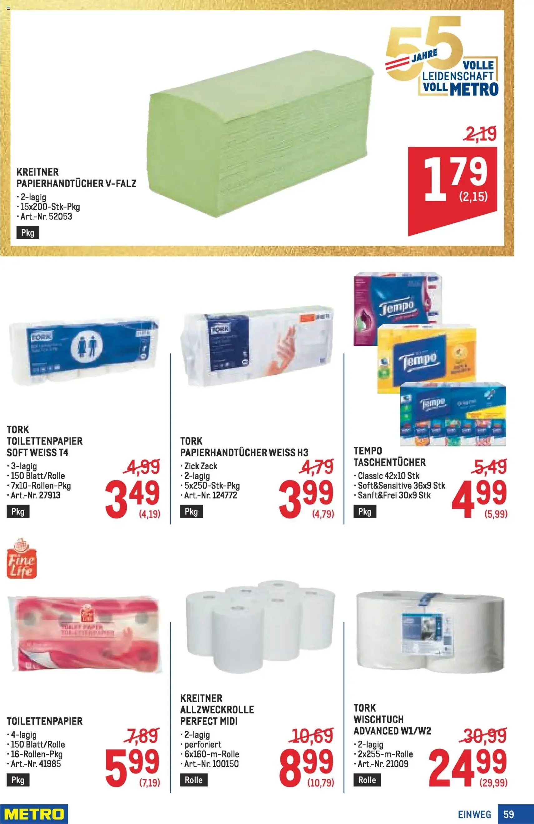 Metro Profi - Gültiger Prospekt ab 19.03.2026, Seite 59 von insgesamt 64