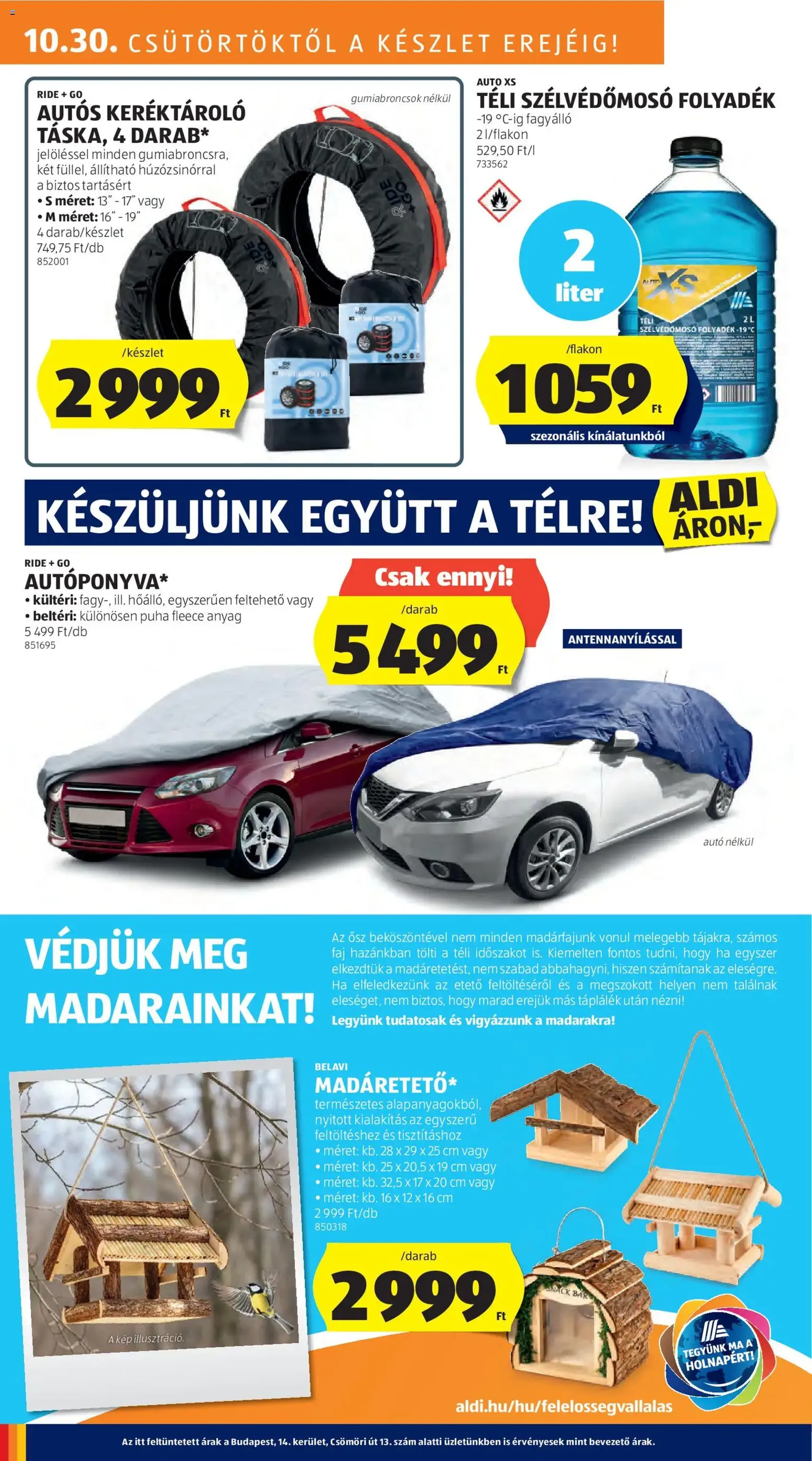 Aldi Akciós újság - 2025.10.30. érvényes szórólap 30 oldal 55 oldalból Aldi Akciós újság - 2025.10.30. érvényes szórólap 30 oldal 55 oldalból