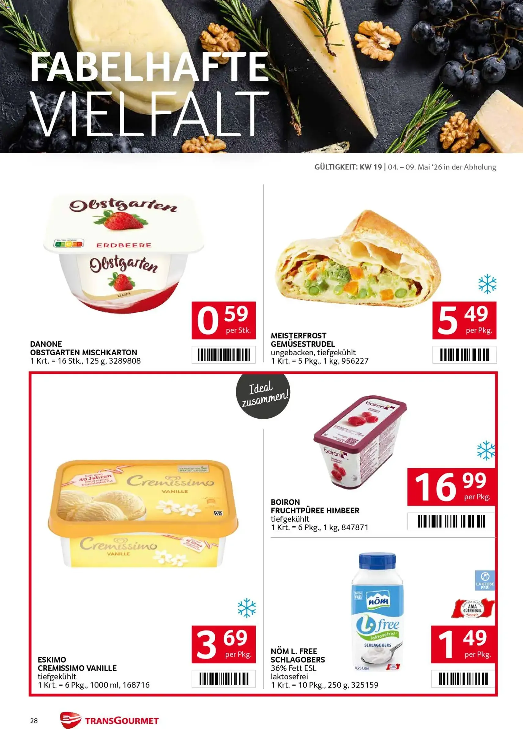 Transgourmet Flugblatt - Gültiger Prospekt ab 04.05.2026, Seite 28 von insgesamt 32