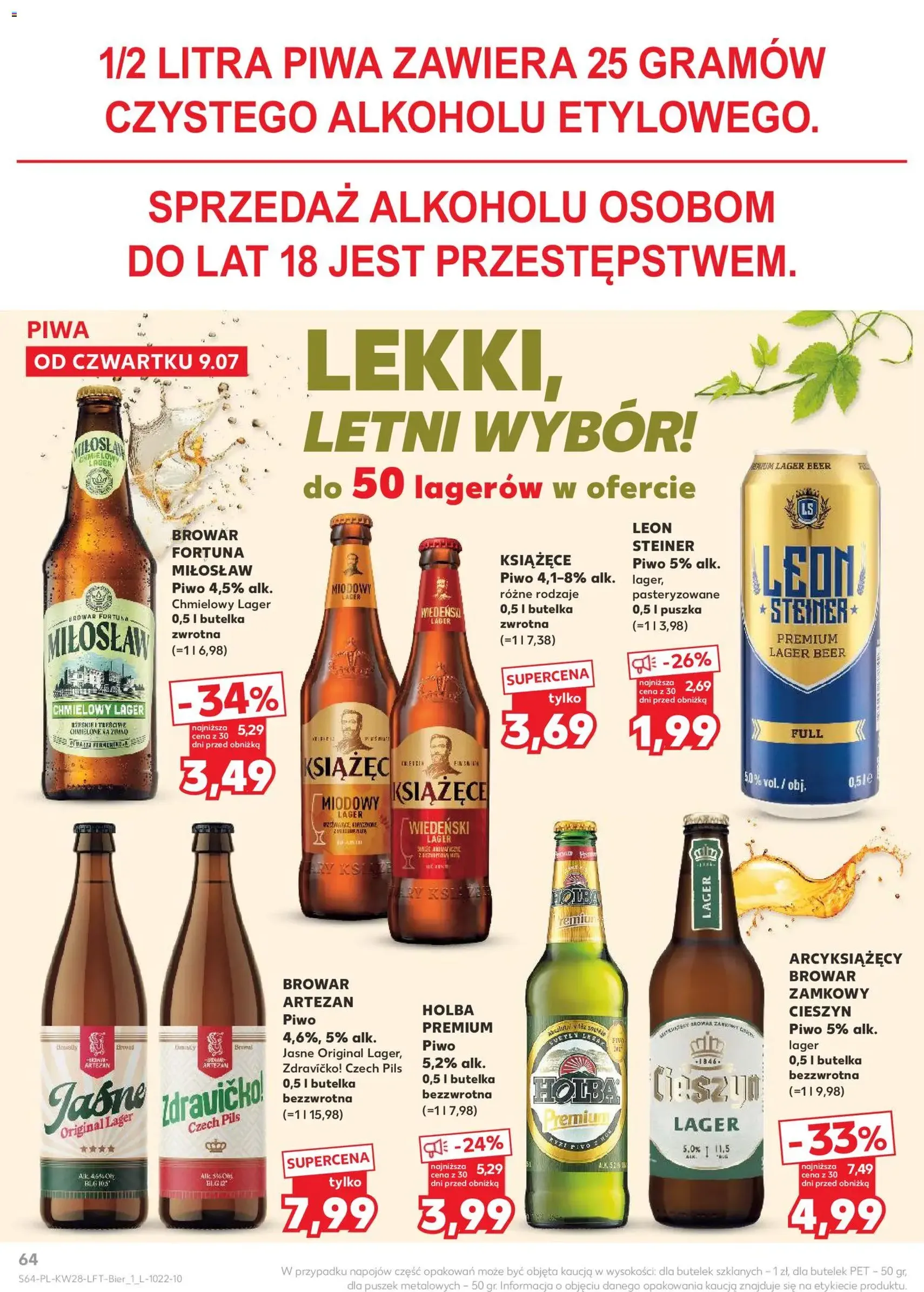 Kaufland gazetka - ważny gazetka od 09.07.2026 strona 64 z 80