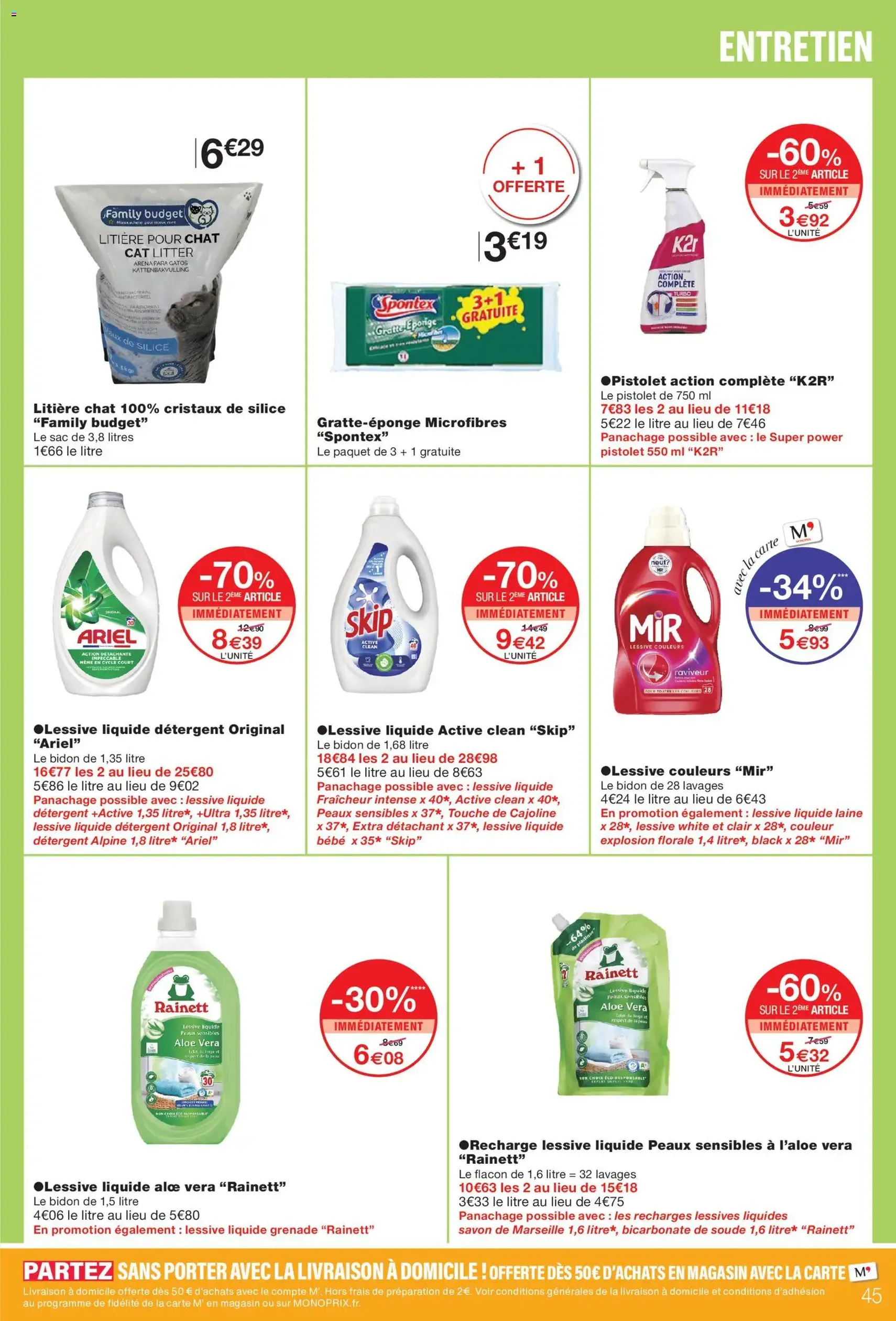 Monoprix catalogue - brochure valable à partir du 08/09/2026, page 45 sur 59