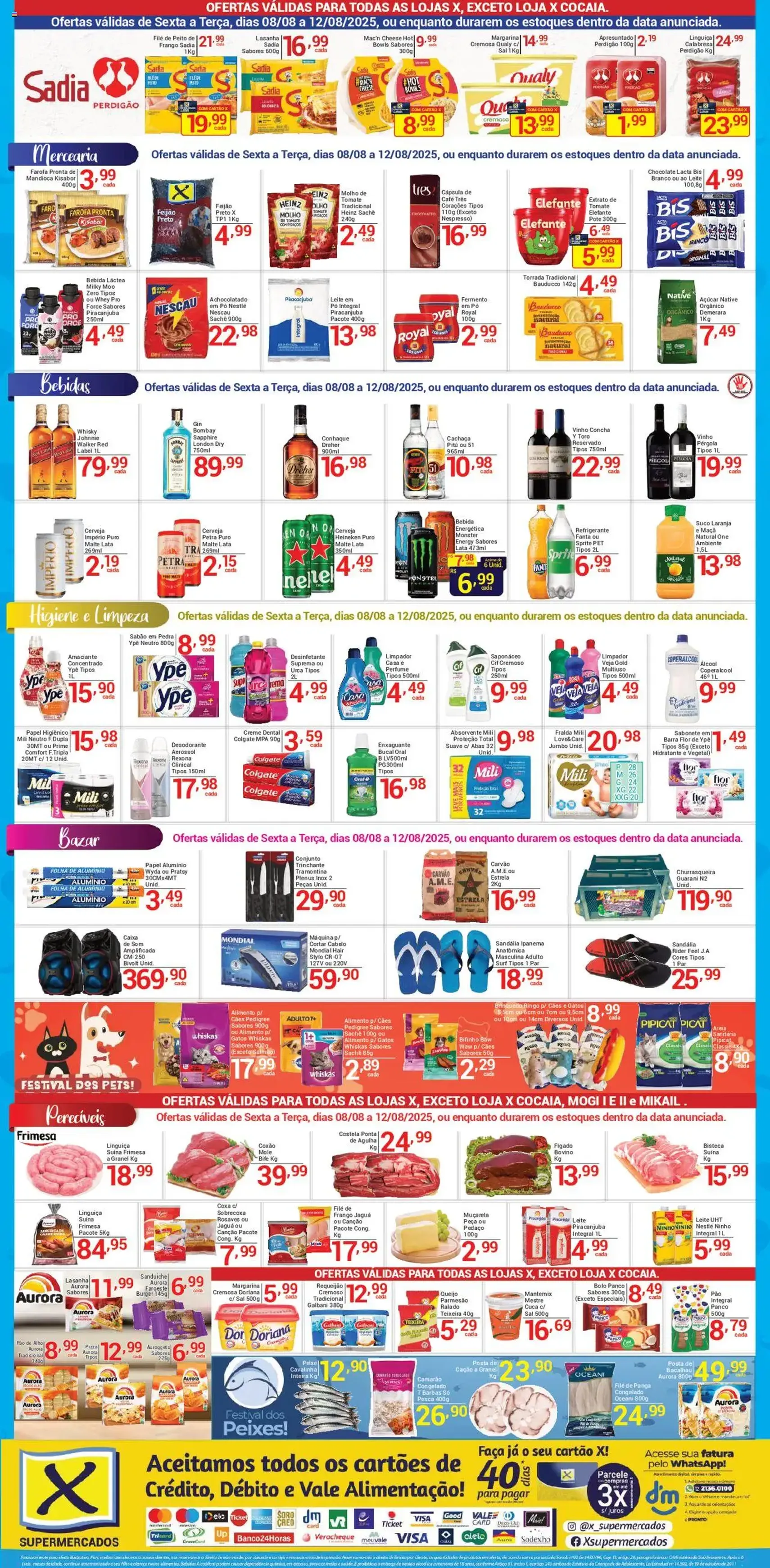X Supermercados - Ofertas da semana - folheto válido a partir de 08/08/2025 página 2 de 2