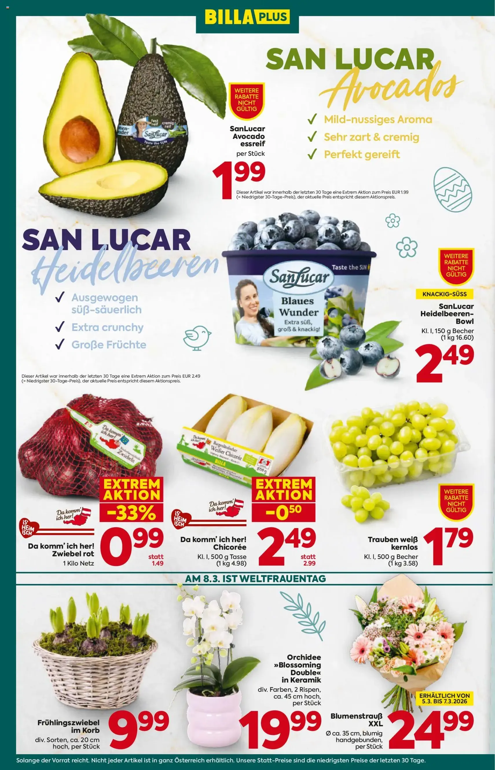 Billa Plus Flugblatt - Gültiger Prospekt ab 05.03.2026, Seite 8 von insgesamt 16