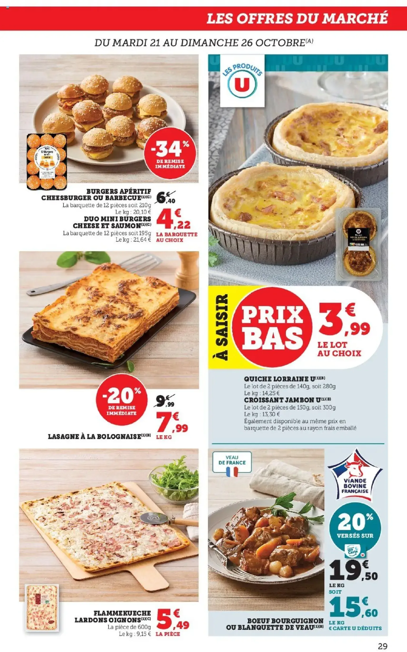 Super U catalogue - brochure valable à partir du 21/10/2025, page 29 sur 36 Super U catalogue - brochure valable à partir du 21/10/2025, page 29 sur 36