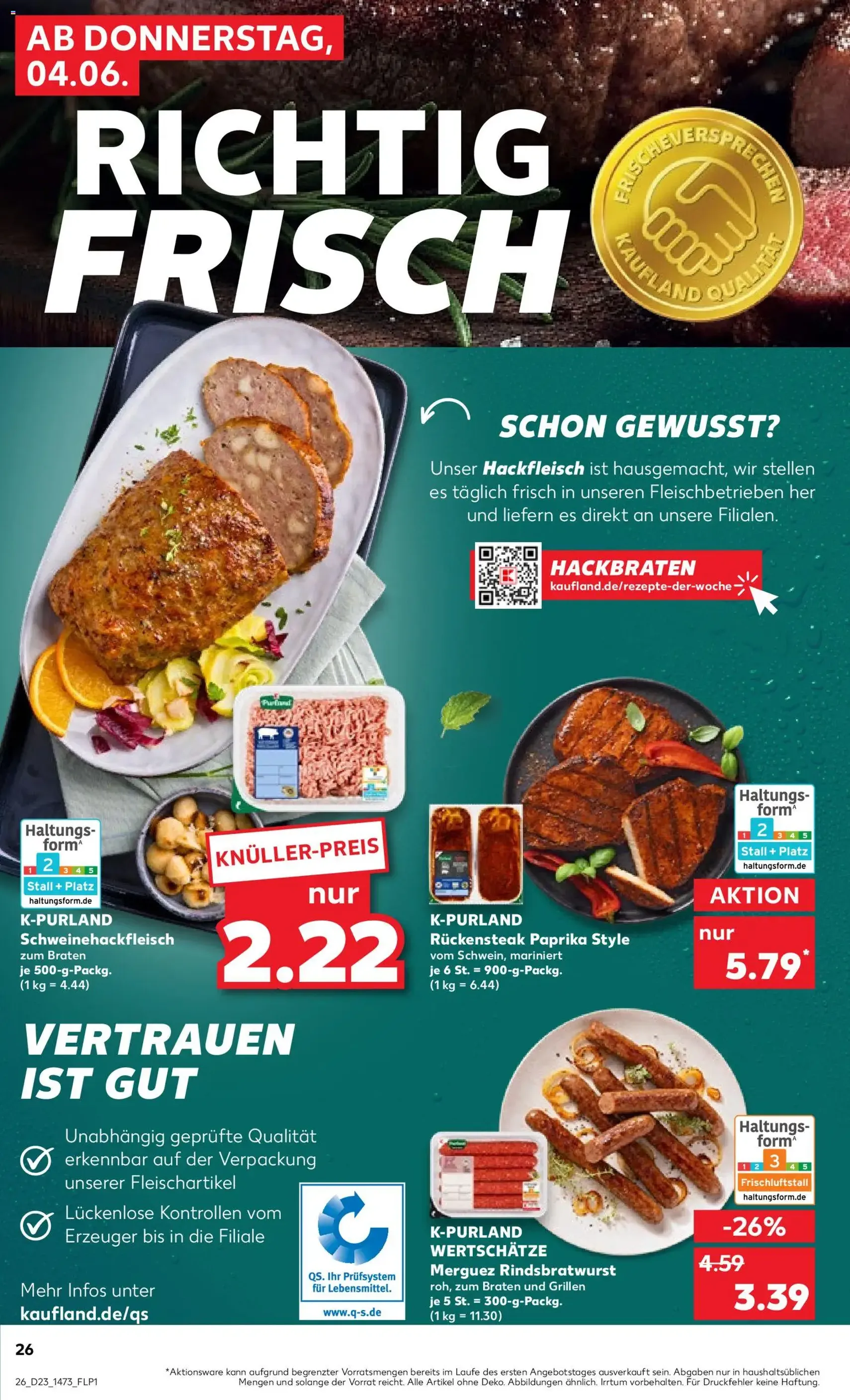 Kaufland Prospekt - Gültiger Prospekt ab 04.06.2026, Seite 26 von insgesamt 62