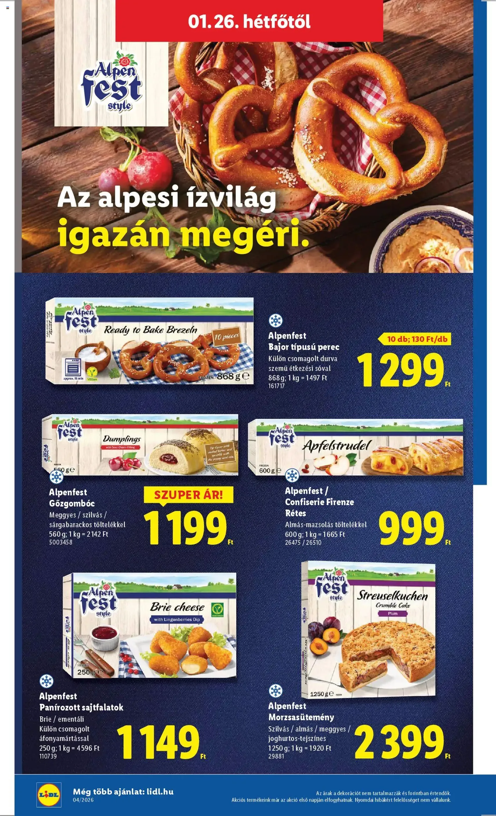 Lidl Akciós újság - 2026.01.22. érvényes szórólap 52 oldal 58 oldalból