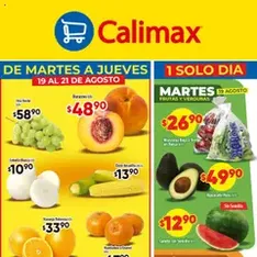 Vista previa del folleto Calimax folleto válido desde 19/08/2025
