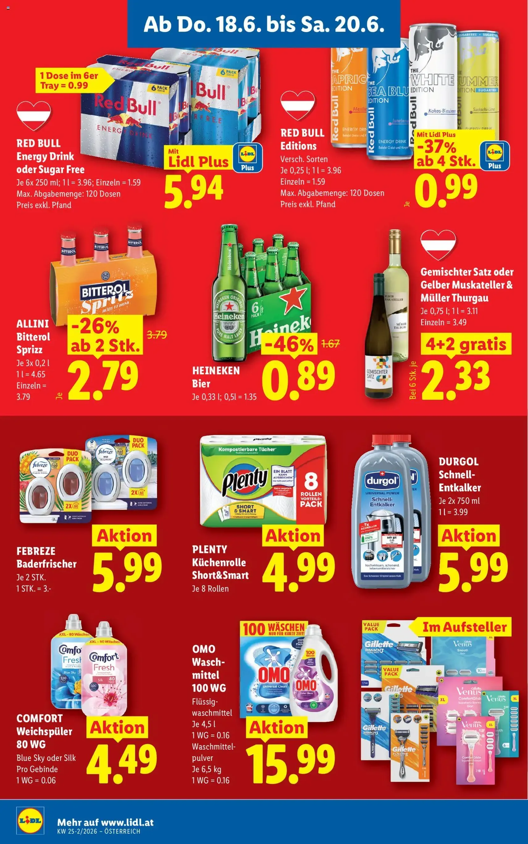 Lidl Flugblatt - Gültiger Prospekt ab 18.06.2026, Seite 18 von insgesamt 59