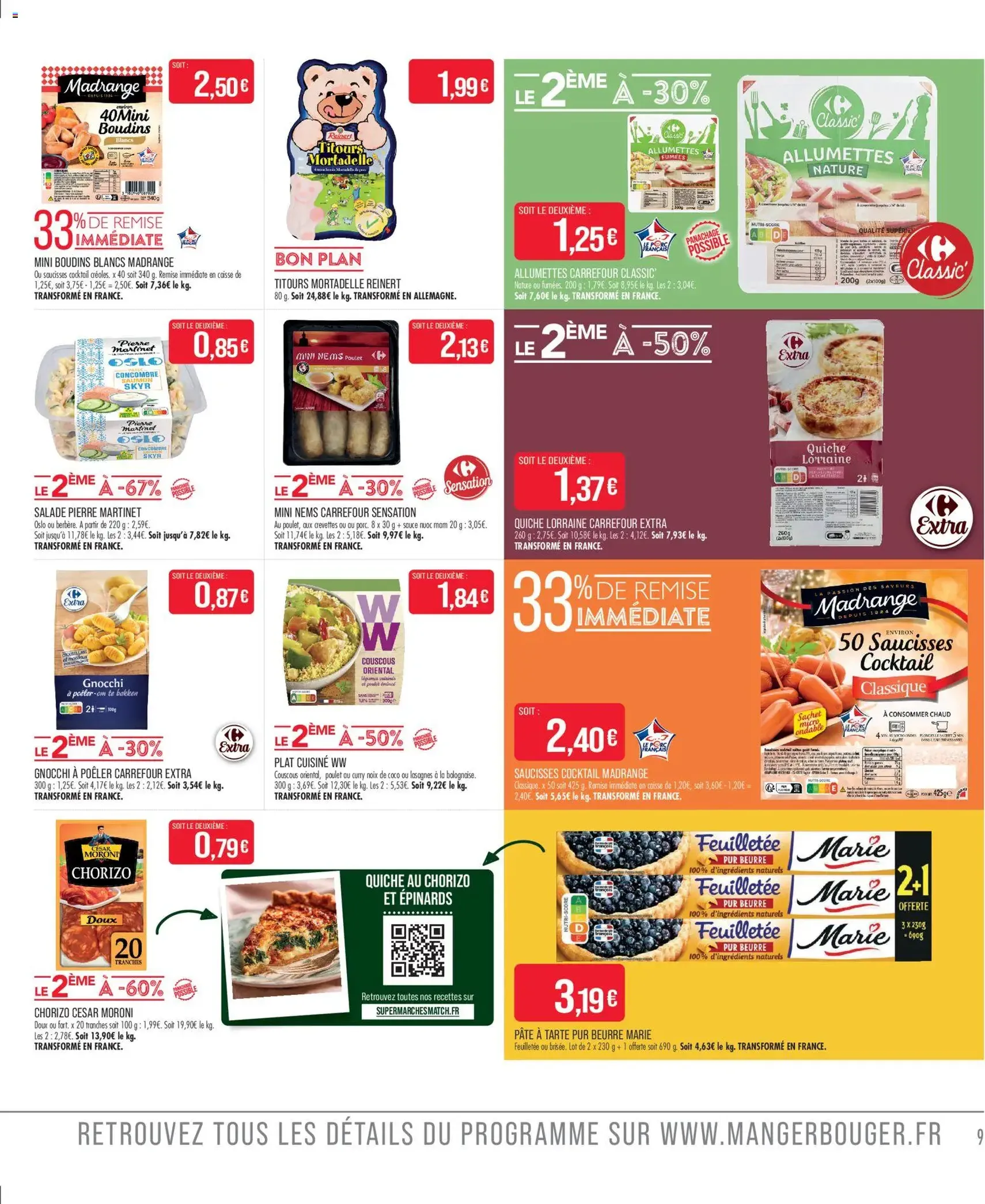 Match Supermarché catalogue - brochure valable à partir du 14/04/2026, page 9 sur 22