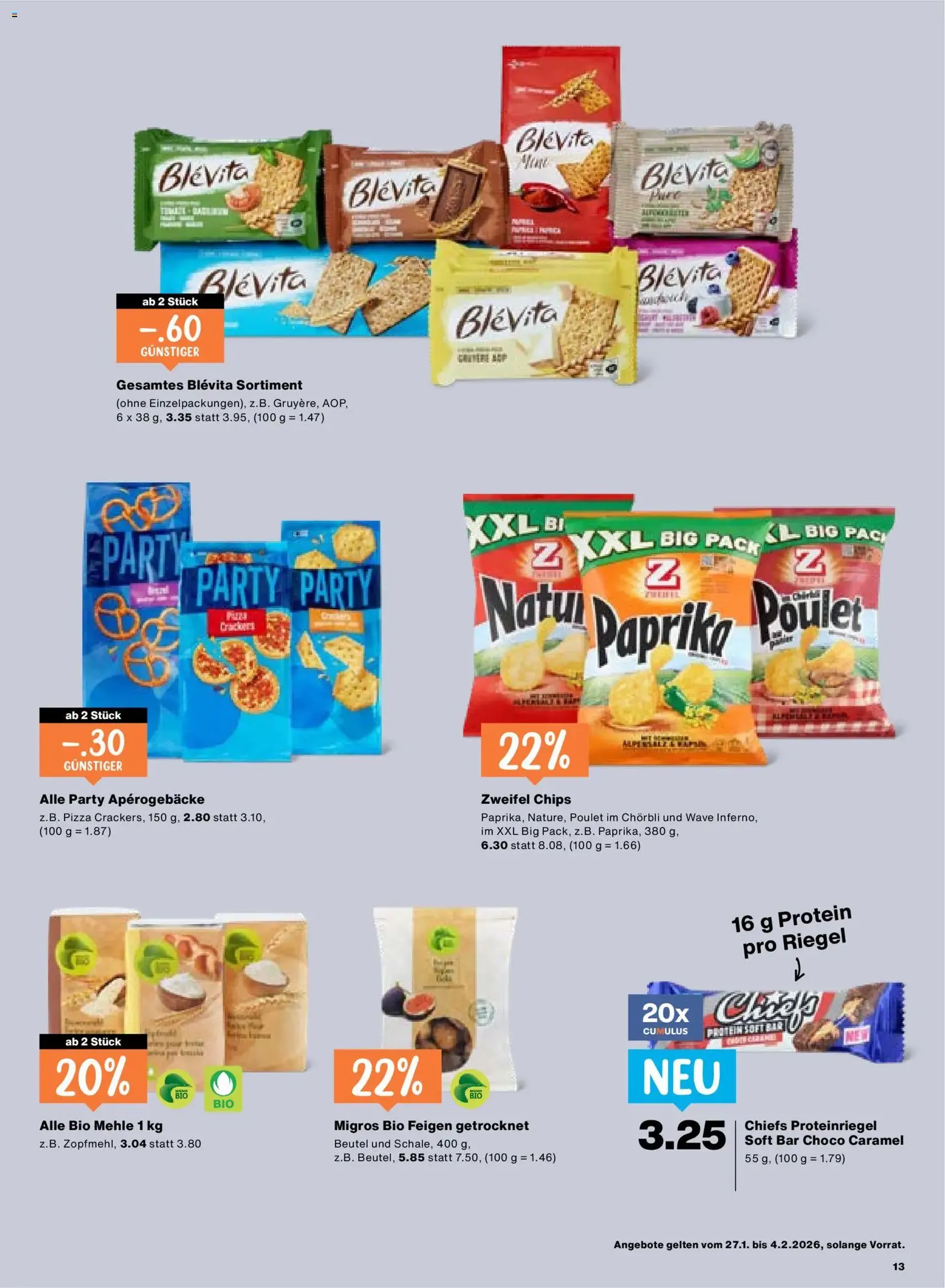 Migros Aktionen - Gültiger Prospekt ab 27.01.2026, Seite 13 von insgesamt 20