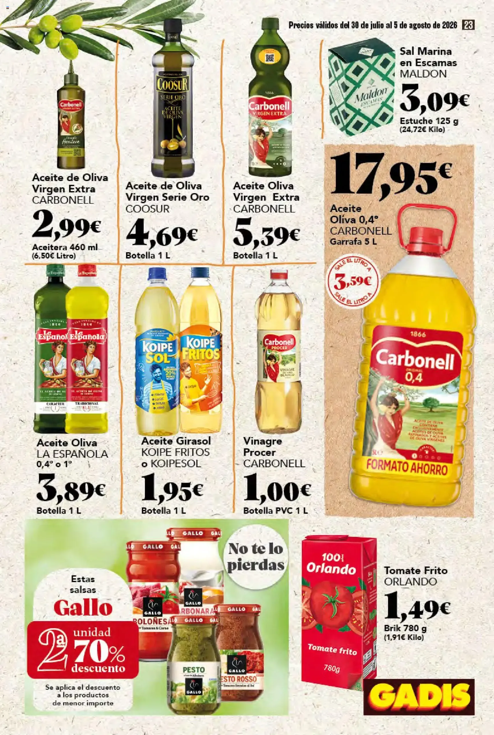 Gadis folleto - folleto válido desde 30/07/2026 página 23 de 40
