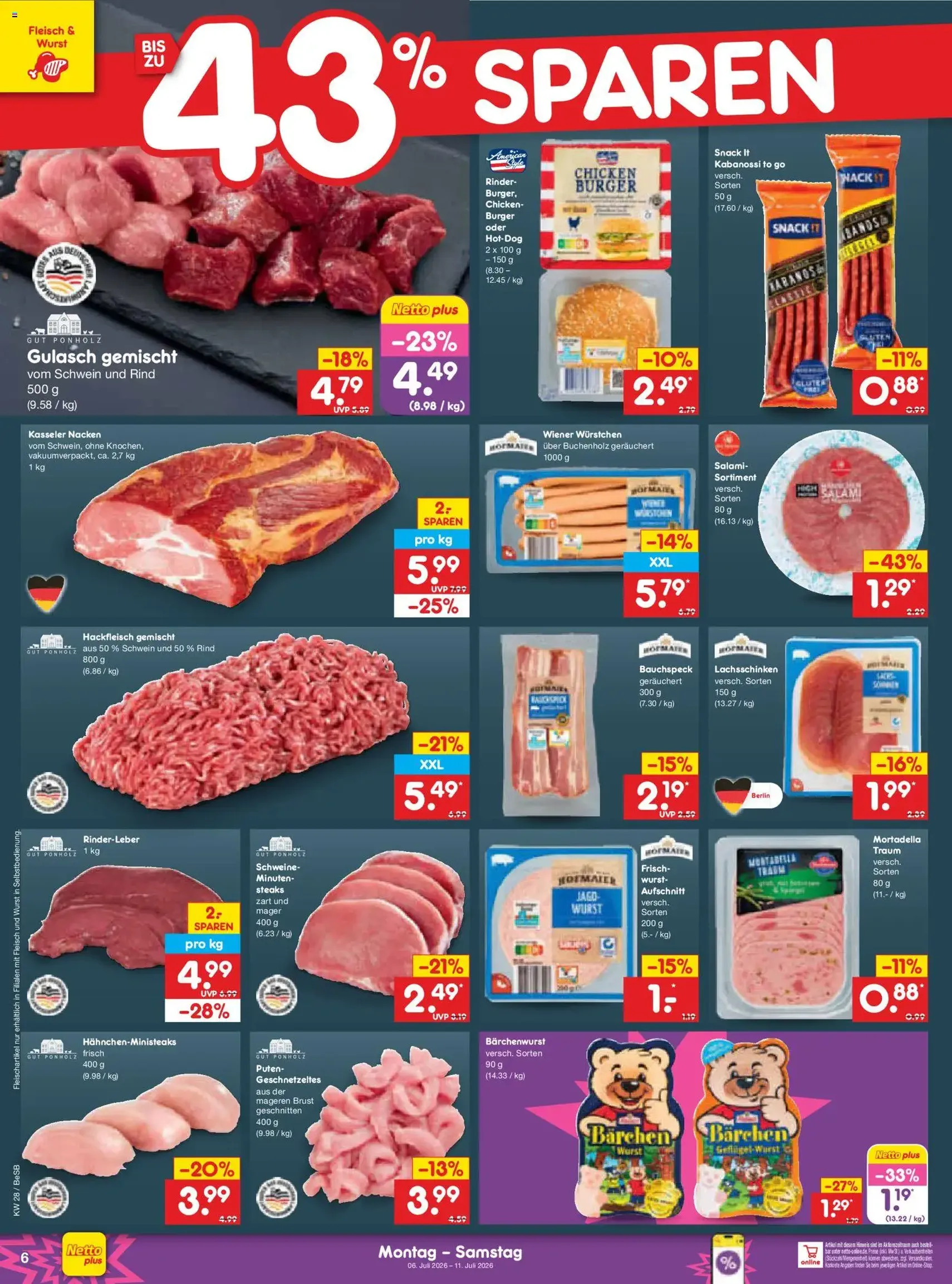 Netto Marken-Discount Prospekt - Gültiger Prospekt ab 06.07.2026, Seite 10 von insgesamt 45
