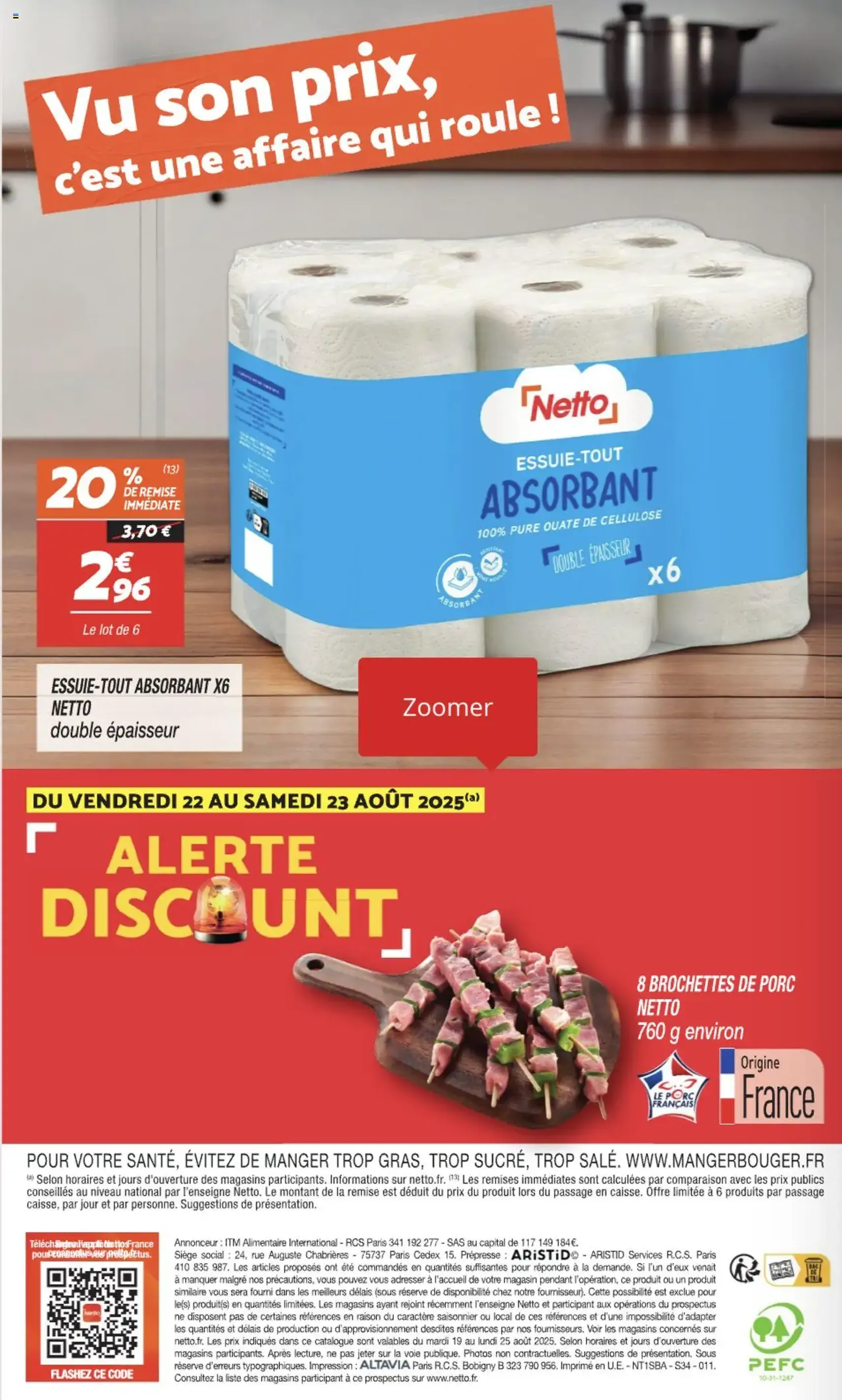 Netto catalogue - brochure valable à partir du 19/08/2025, page 12 sur 12 Netto catalogue - brochure valable à partir du 19/08/2025, page 12 sur 12
