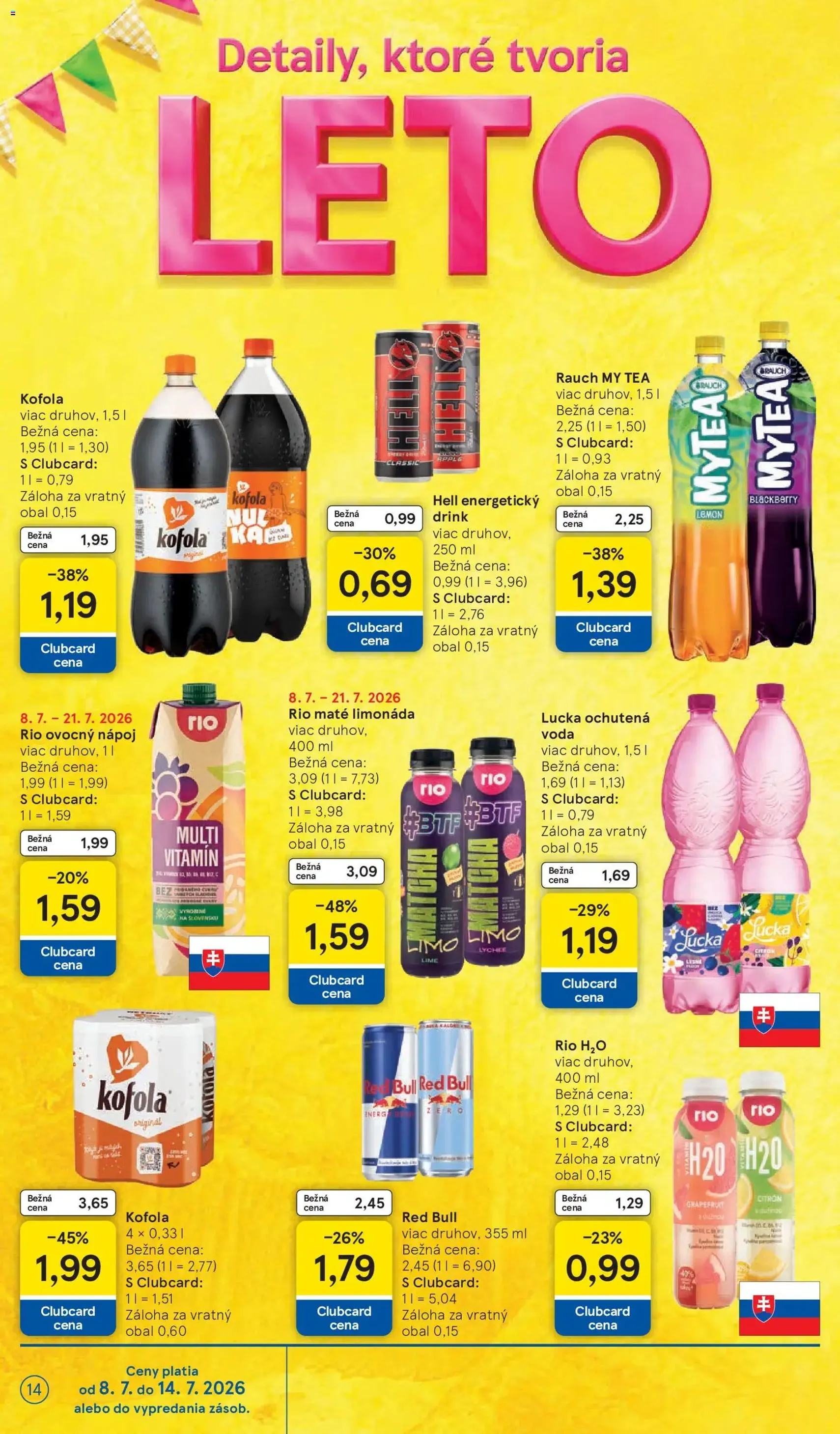 Tesco Hypermarket - leták - platný leták od 08.07.2026 strana 14 z 48