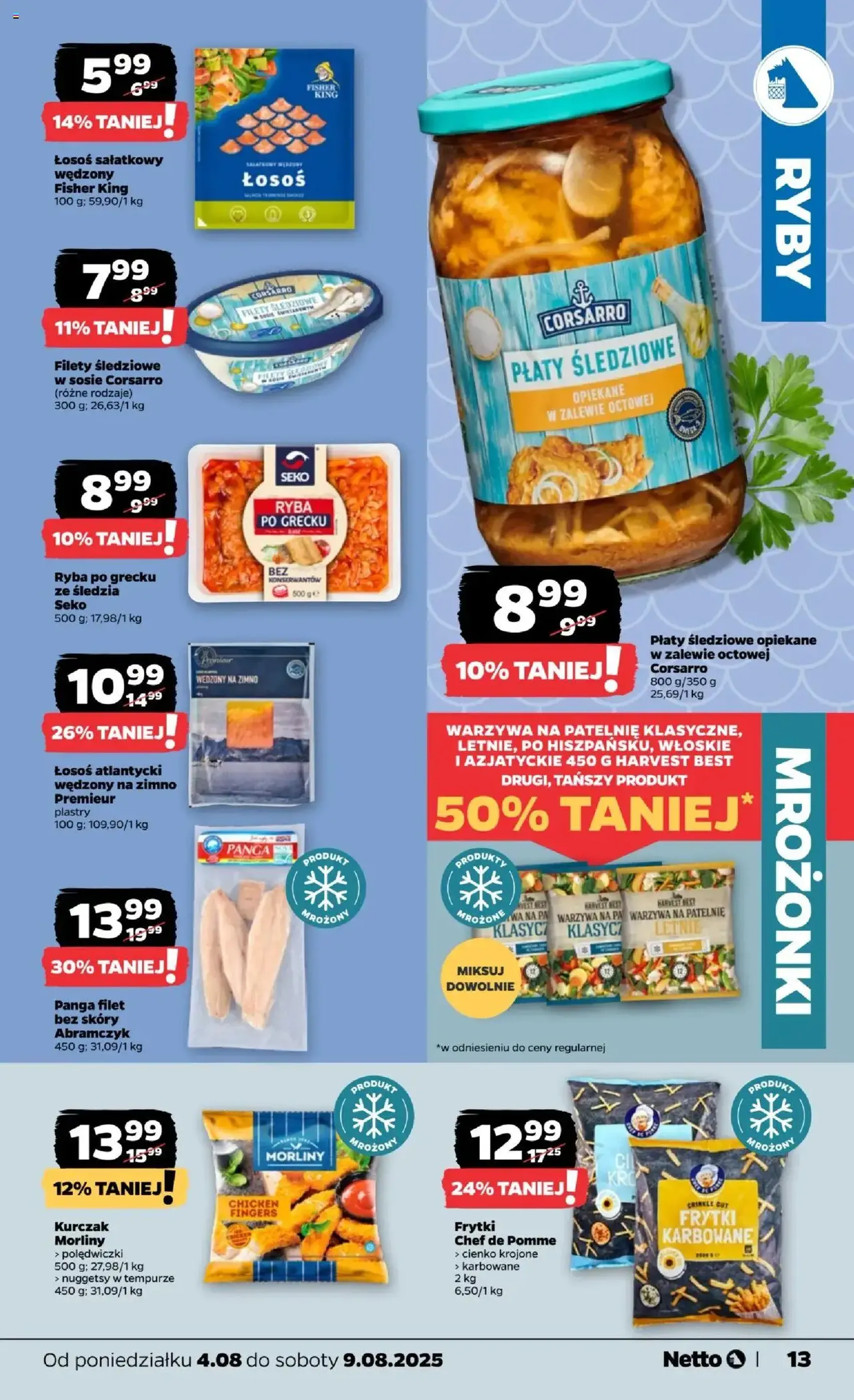Netto gazetka - Spożywcza - ważny gazetka od 04.08.2025 strona 13 z 28 Netto gazetka - Spożywcza - ważny gazetka od 04.08.2025 strona 13 z 28