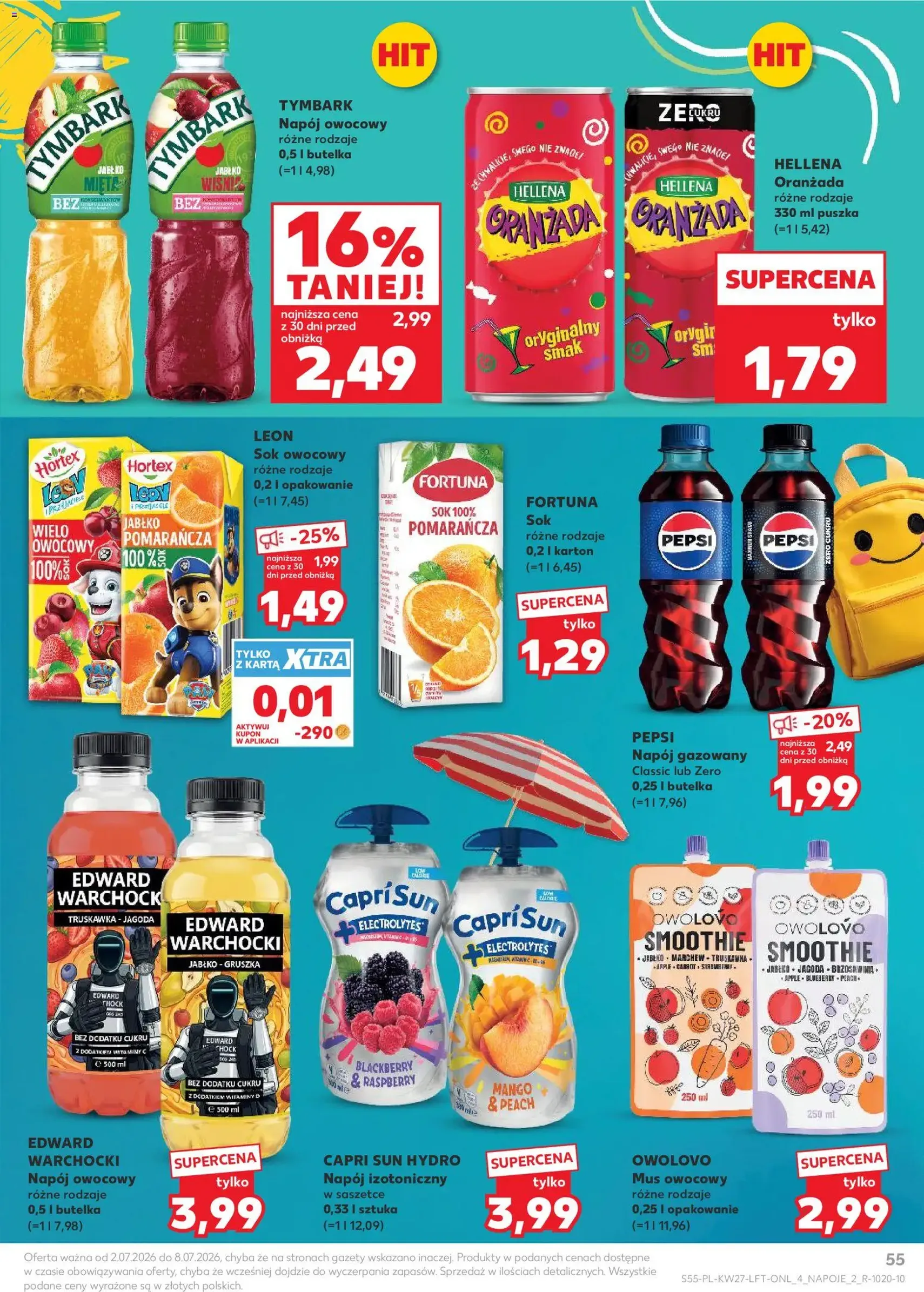 Kaufland gazetka - ważny gazetka od 02.07.2026 strona 55 z 72