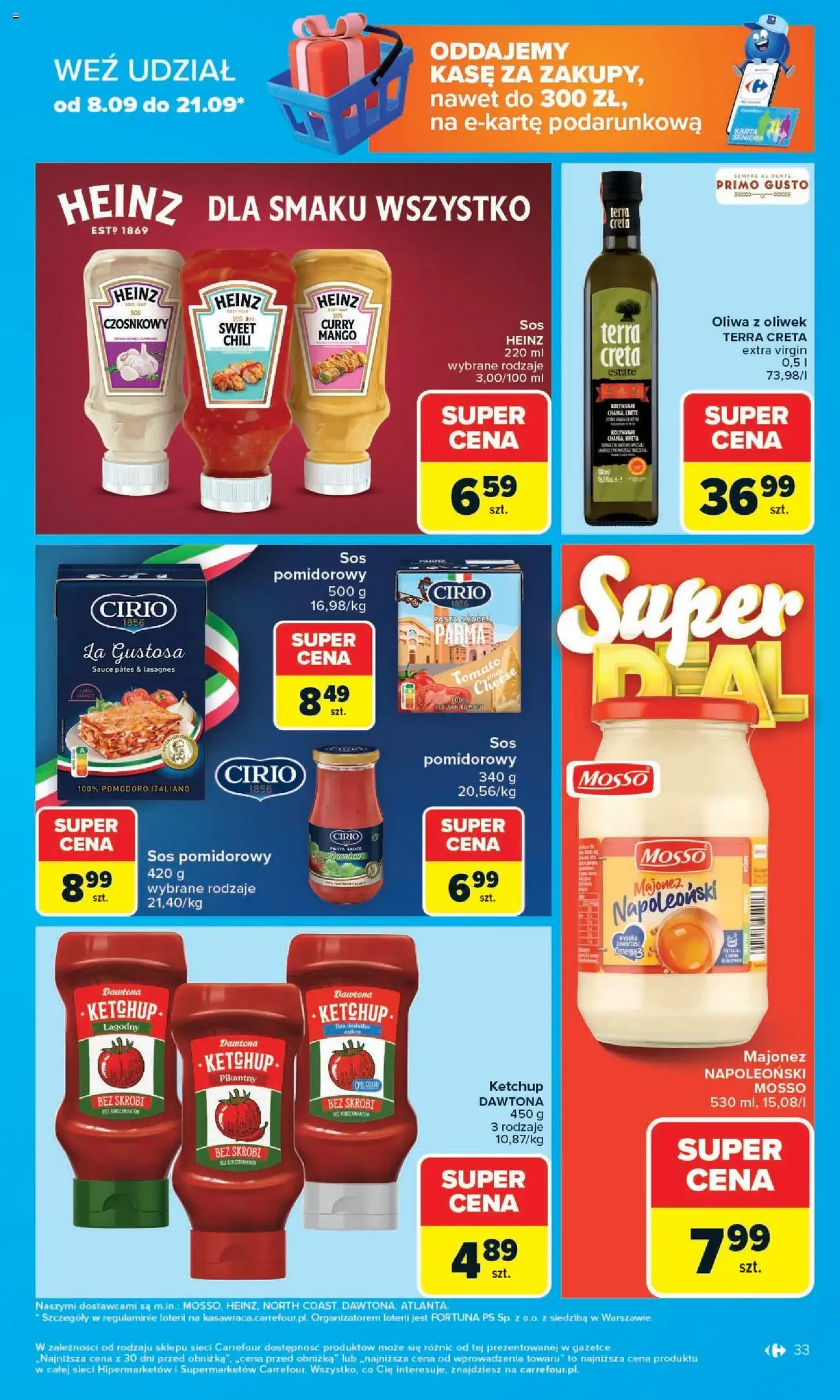 Carrefour Gazetka - ważny gazetka od 08.09.2025 strona 33 z 62 Carrefour Gazetka - ważny gazetka od 08.09.2025 strona 33 z 62