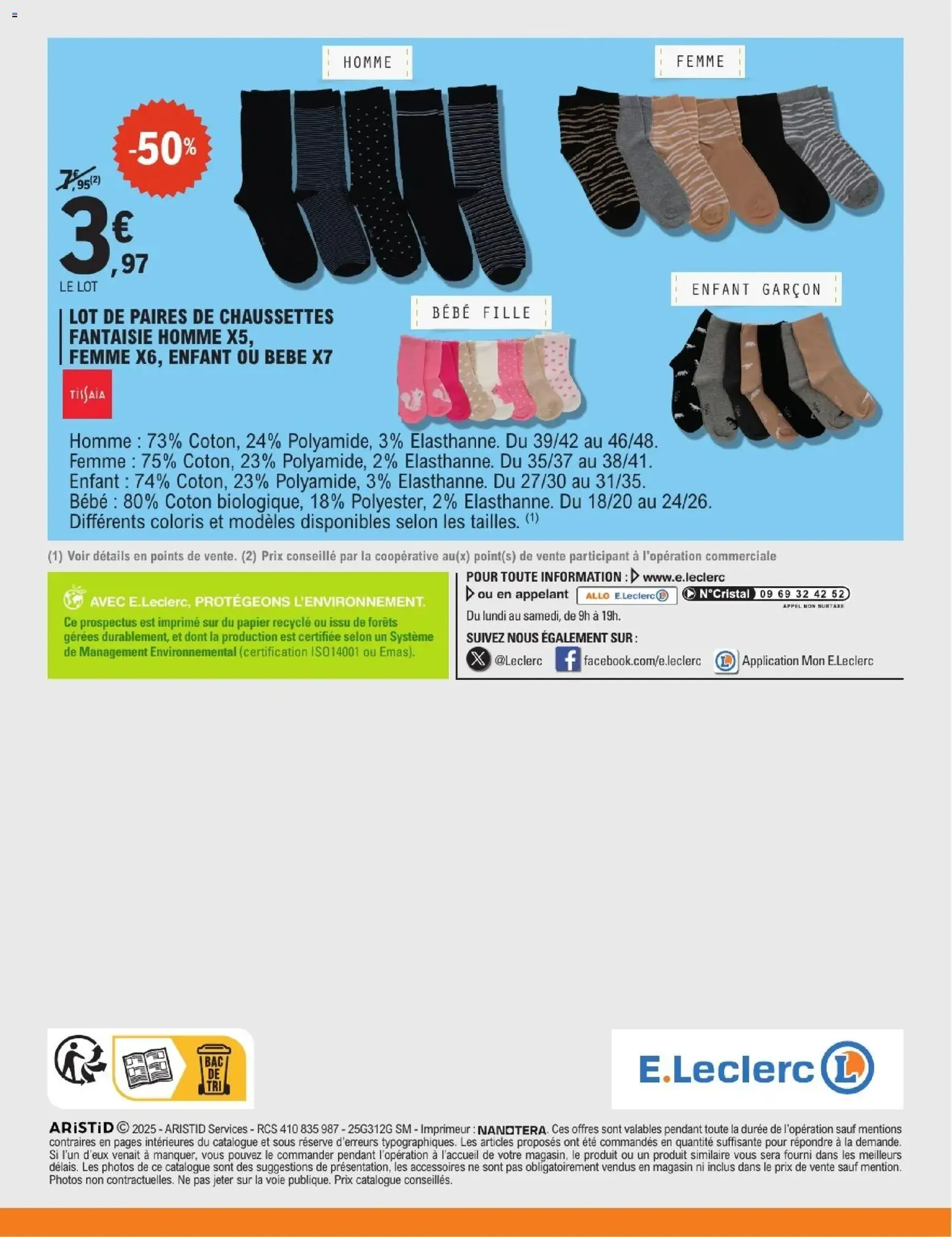 E.Leclerc catalogue semaine 46 - brochure valable à partir du 11/11/2025, page 40 sur 40
