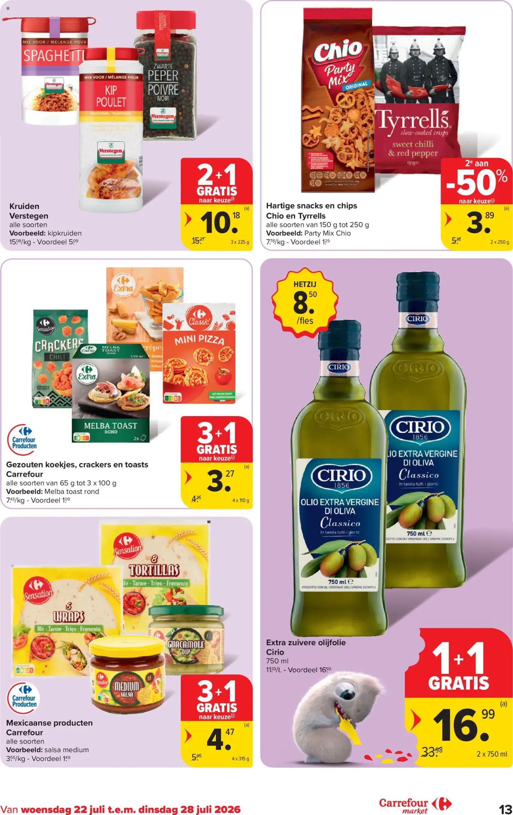 Carrefour market folder week 30 - geldige folder vanaf 22/07/2026 pagina 13 van 20